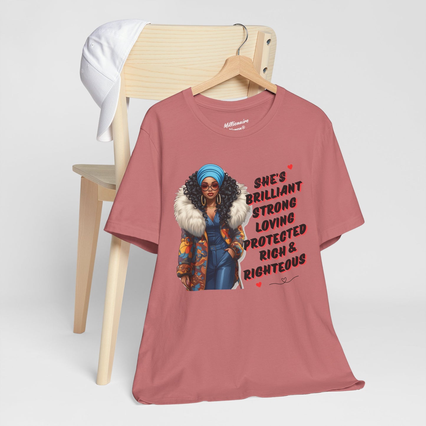 She's Brilliant Soft Cotton Tee