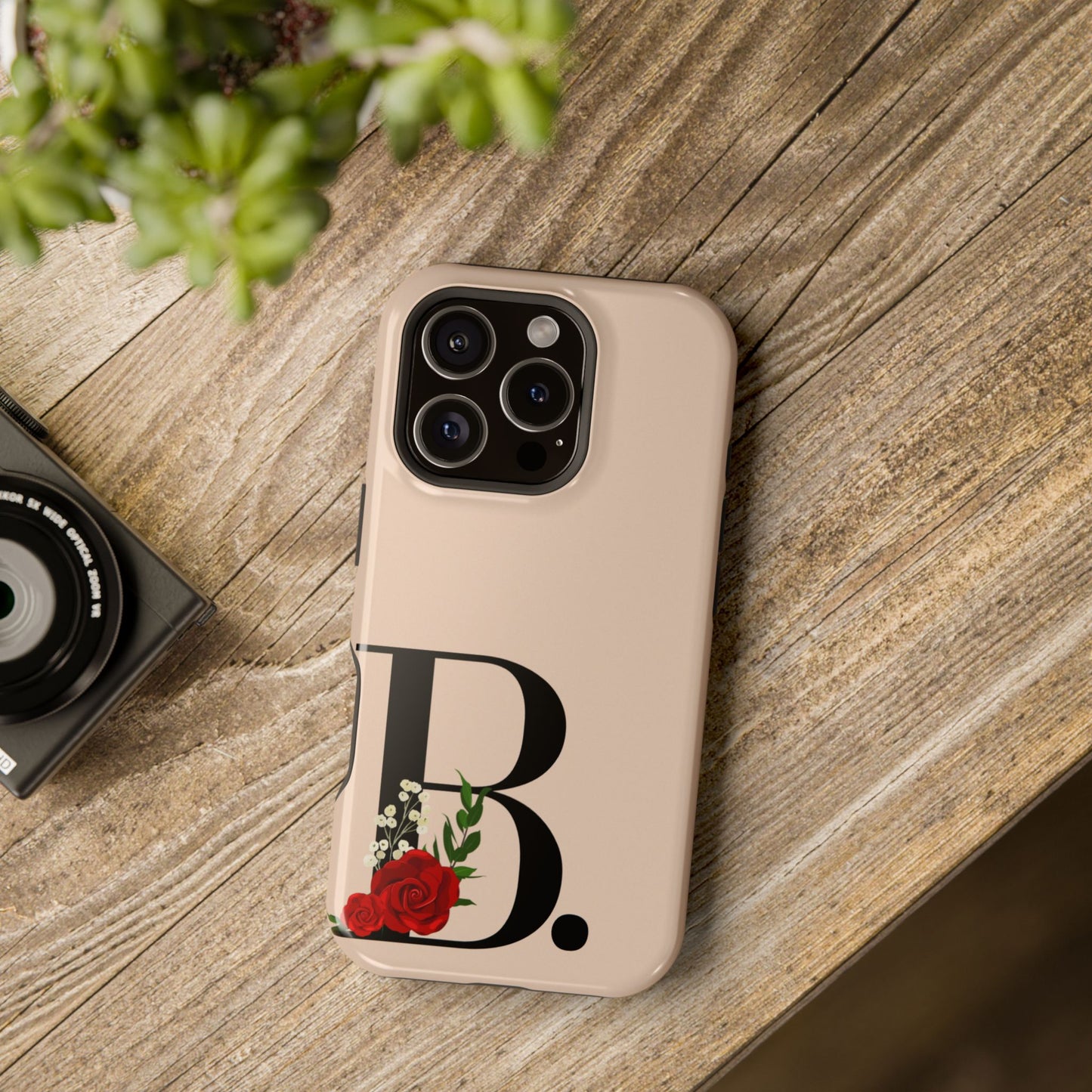 Personalized Letter B MagSafe iPhone® Case