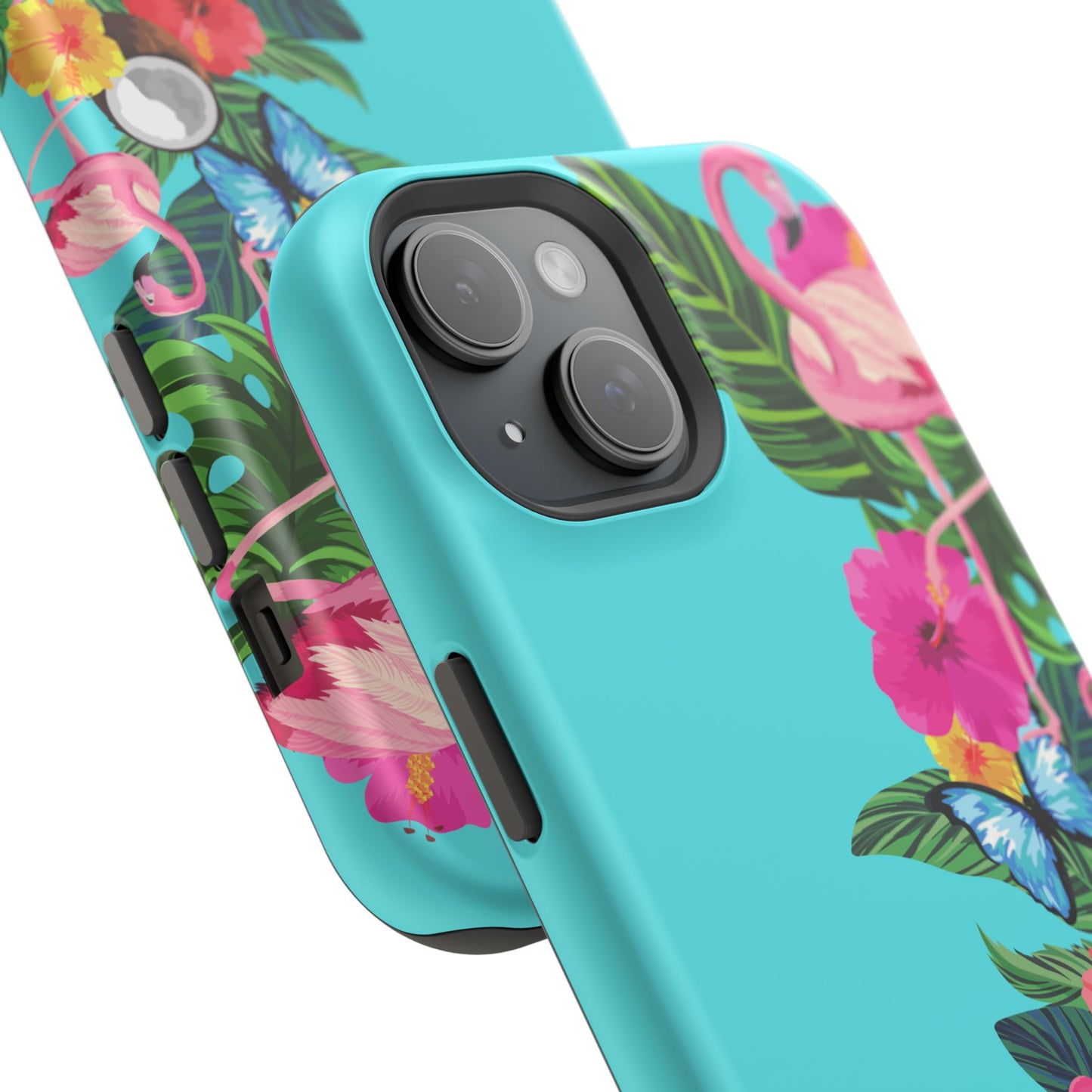 Pink Flamingo MagSafe iPhone® Case