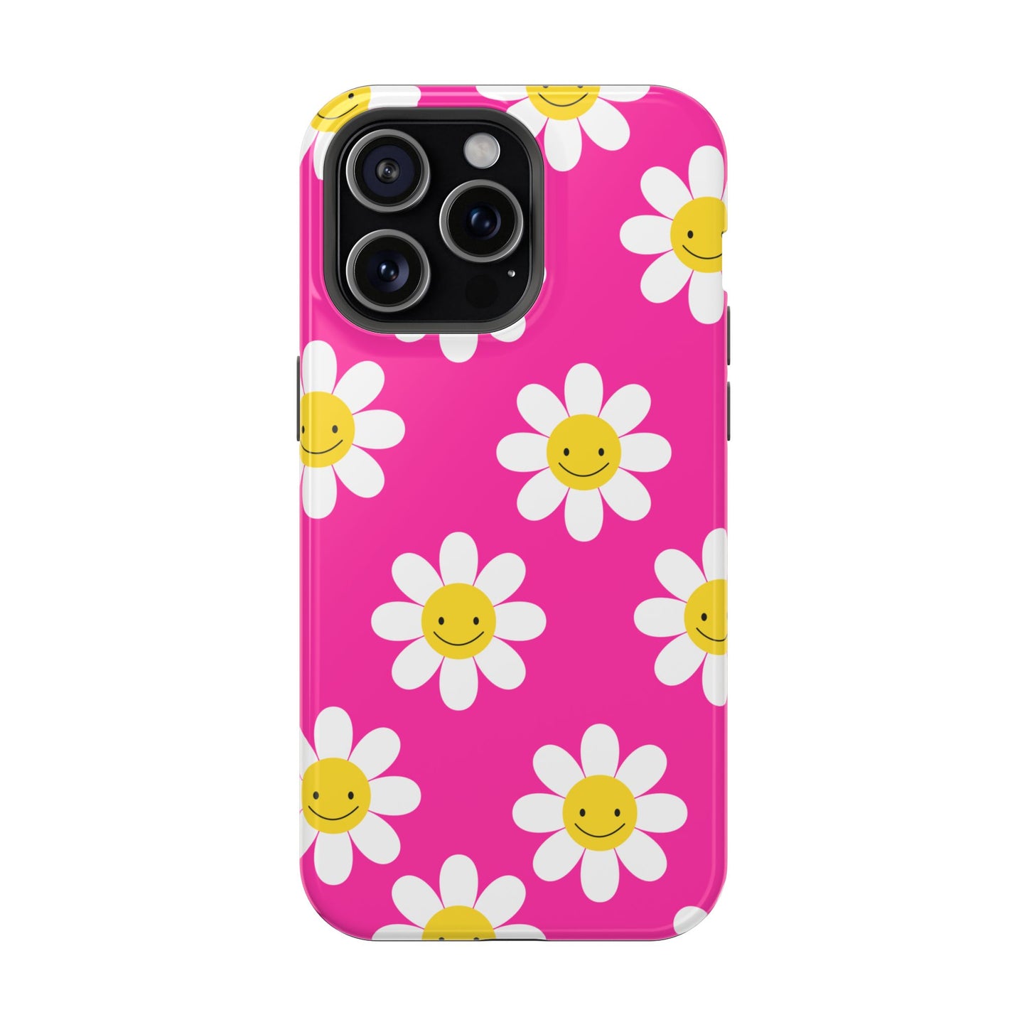 Pink Flowers MagSafe iPhone® Case