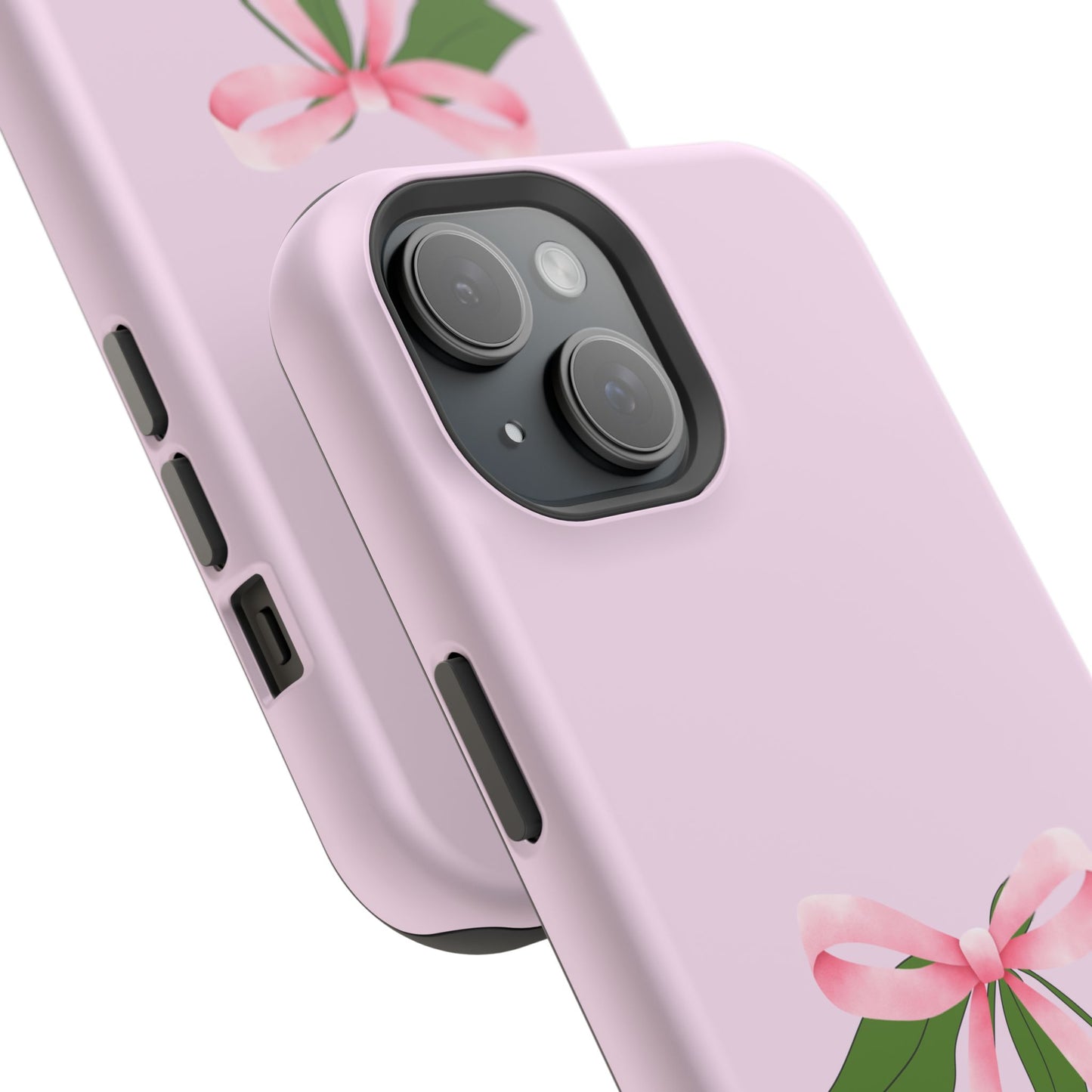 Pink Bow & Cherry MagSafe iPhone® Case