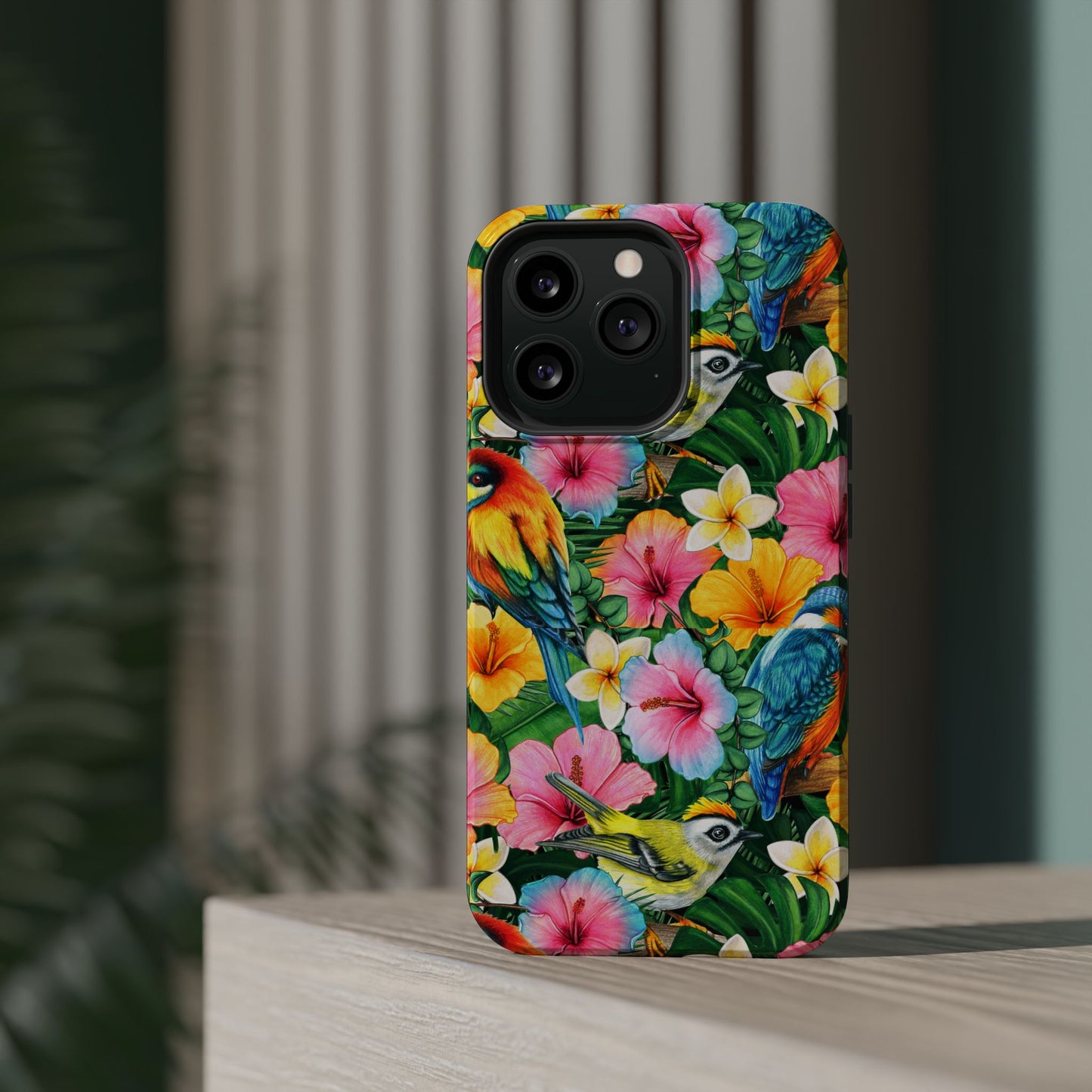 Tropical Birds MagSafe iPhone® Case