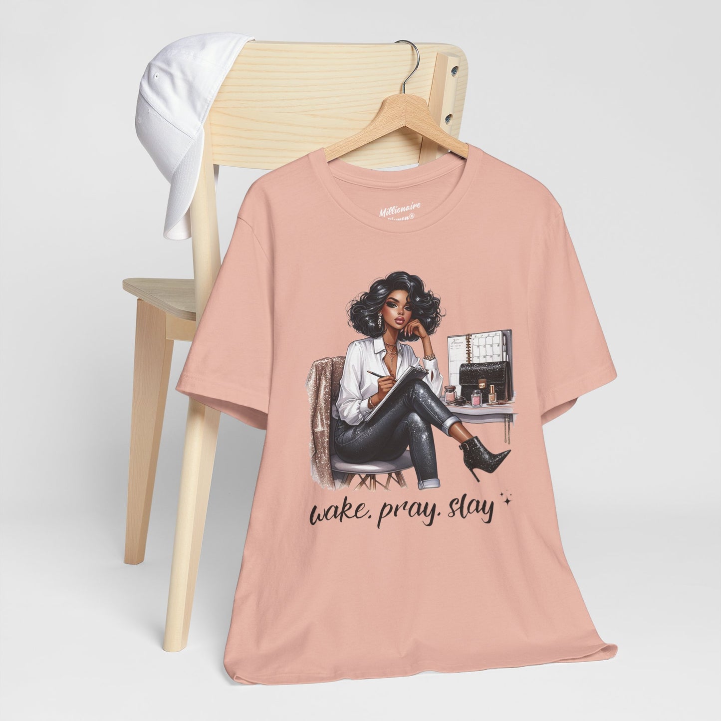 Wake Pray Slay Soft Cotton Tee
