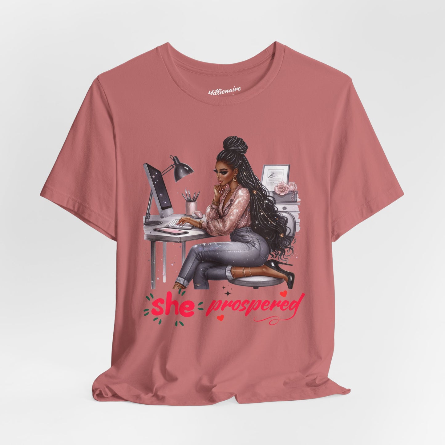 She Prospered Soft Cotton Tee