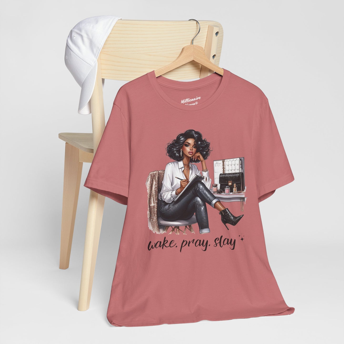Wake Pray Slay Soft Cotton Tee