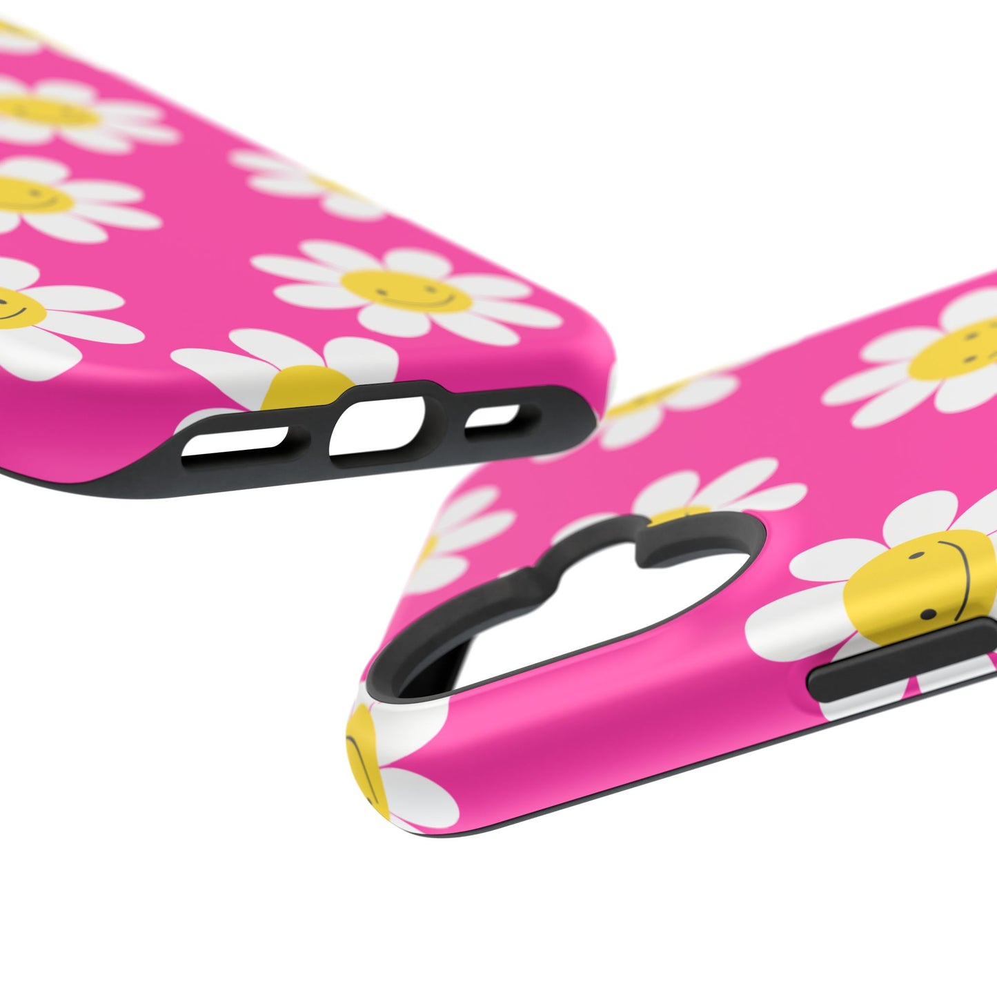 Pink Flowers MagSafe iPhone® Case