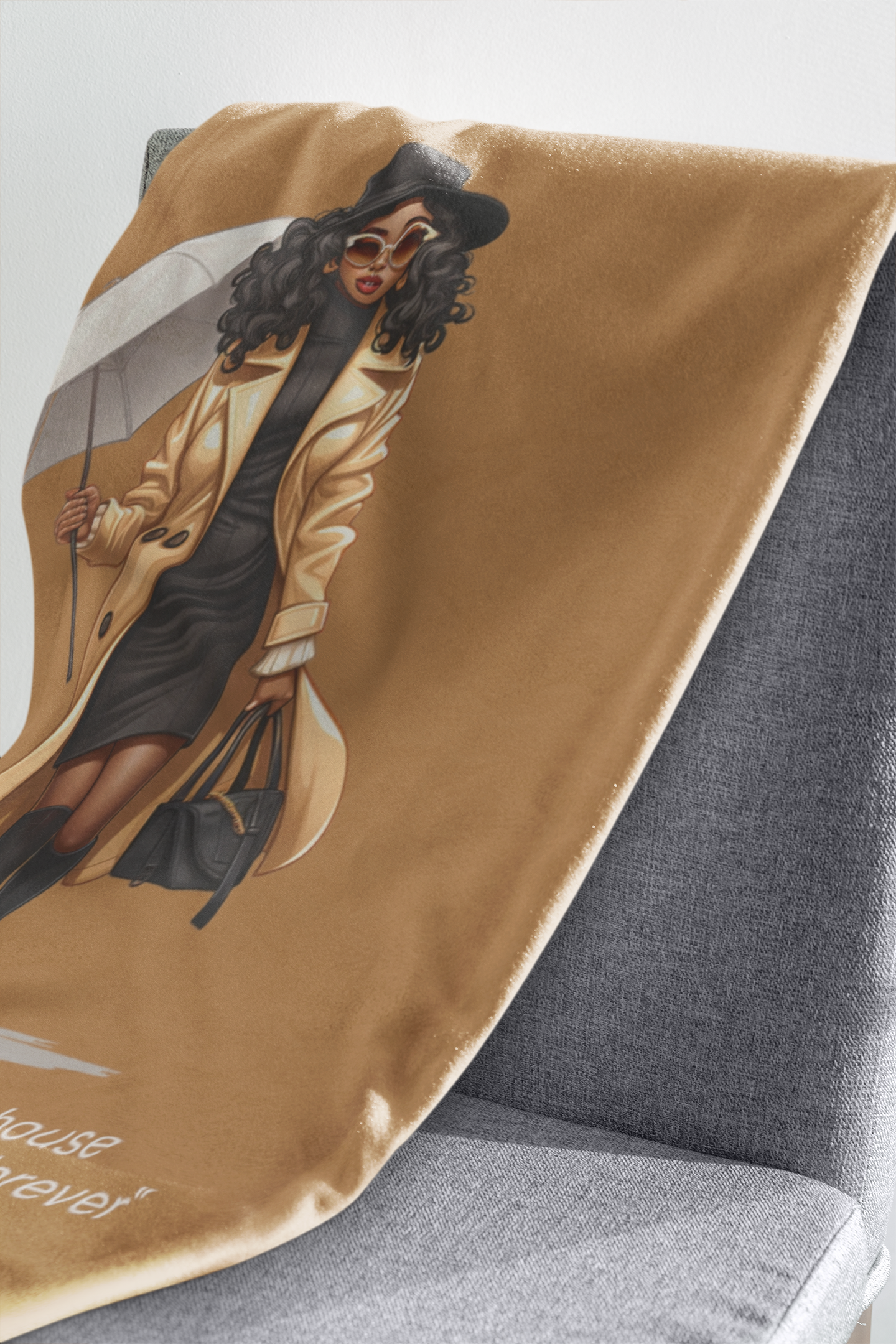 Wealth & Riches Cozy Plush Throw Blanket
