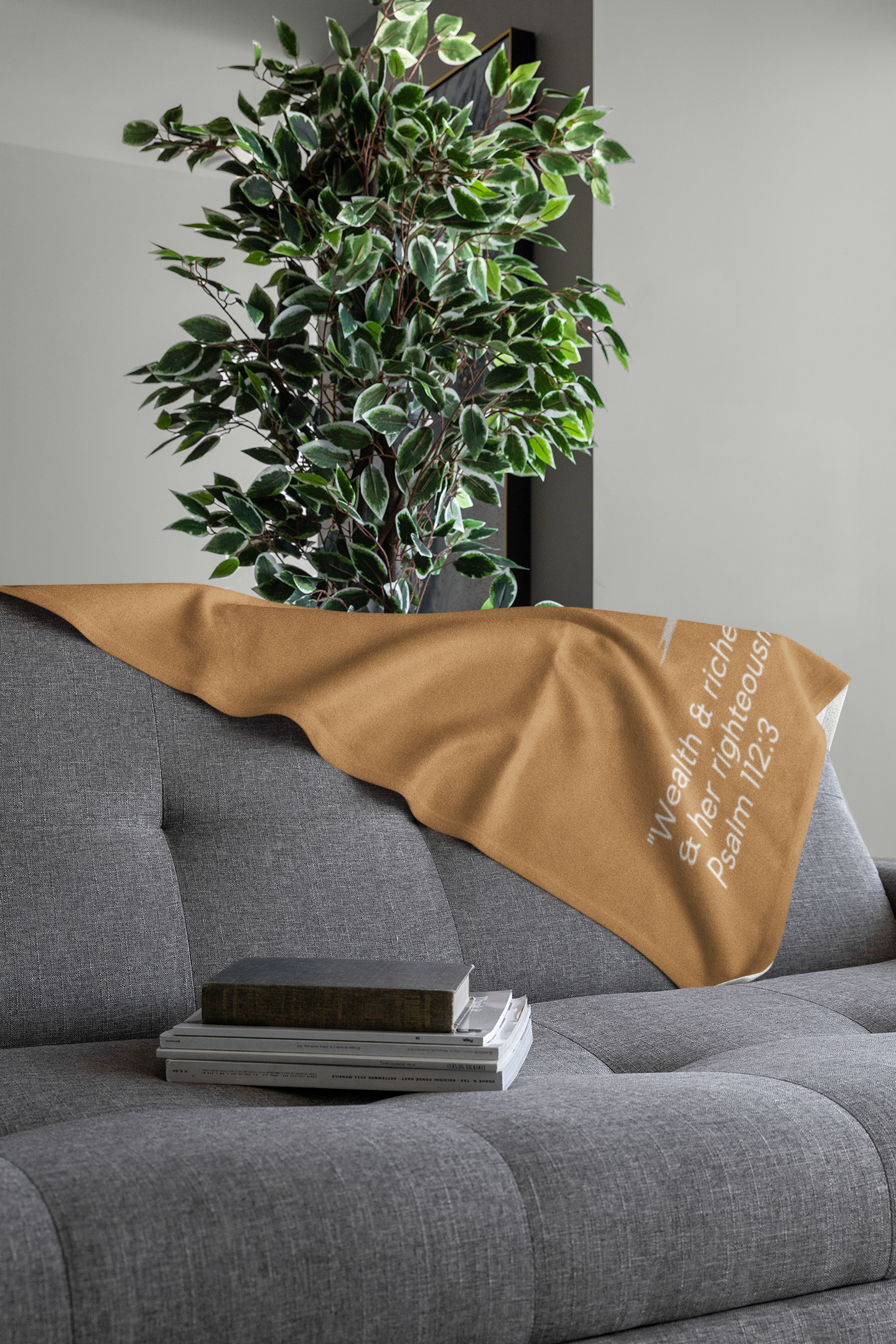 Wealth & Riches Cozy Plush Throw Blanket