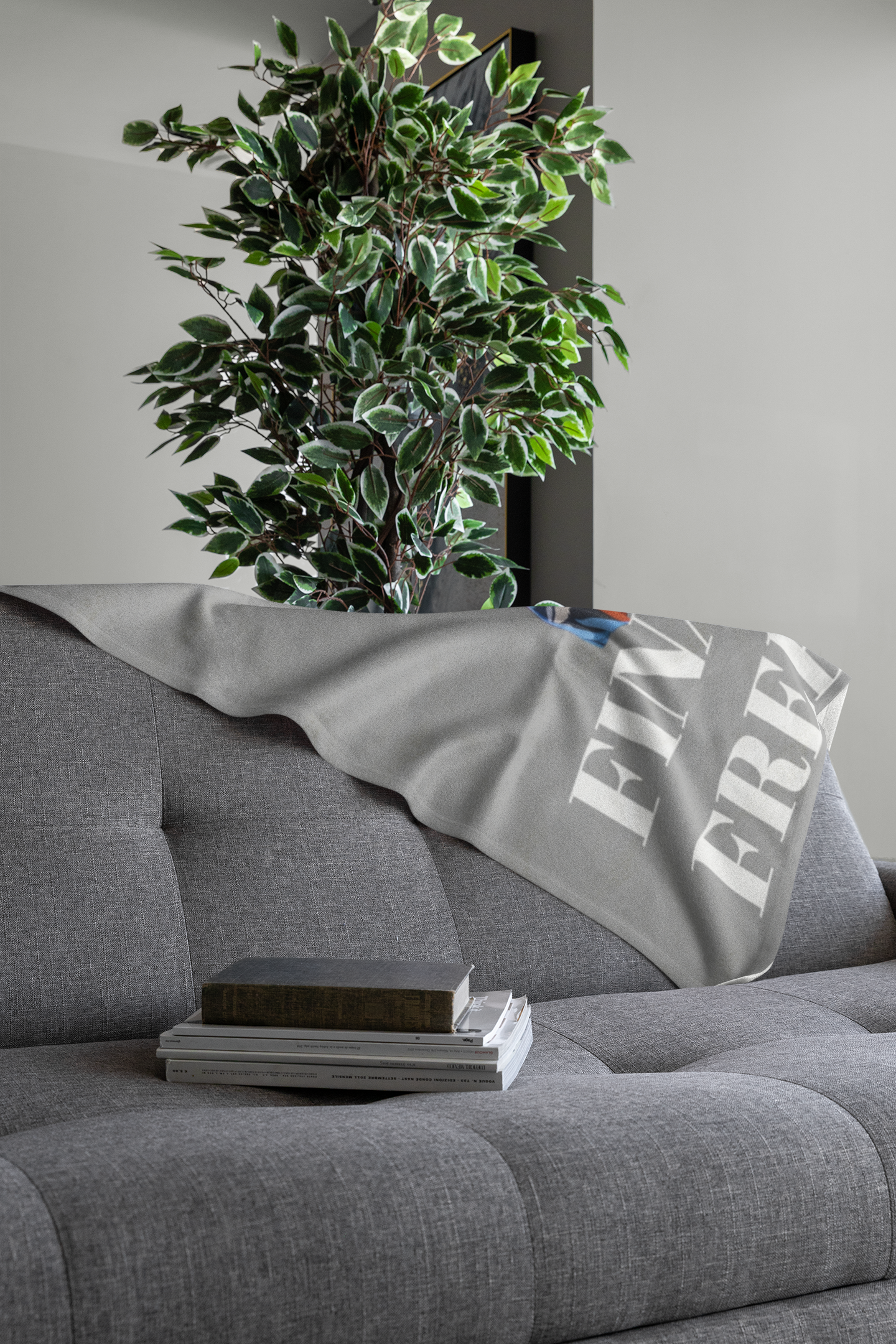 Financial Freedom Cozy Plush Throw Blanket