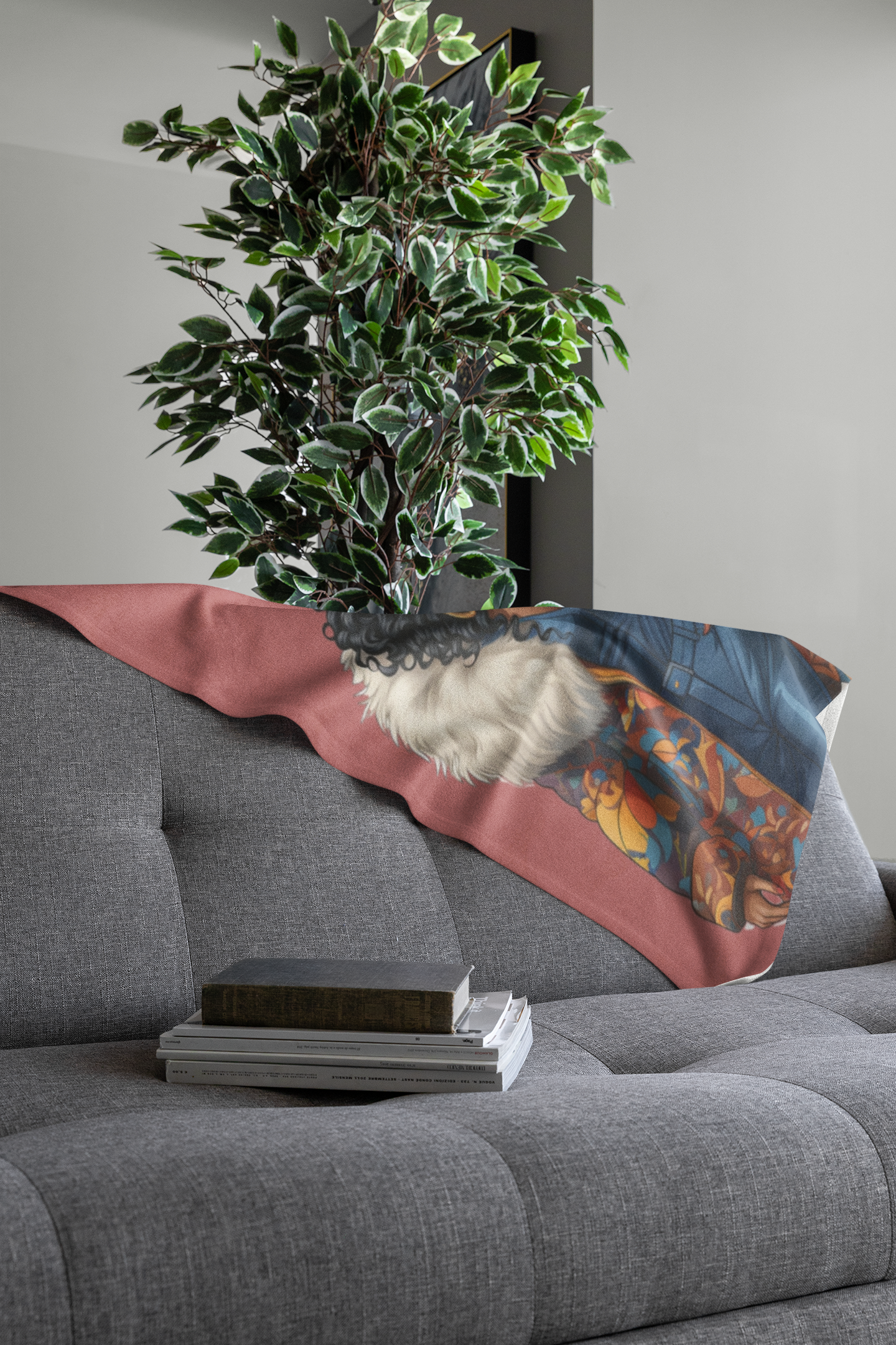 Have Faith in God Cozy Plush Throw Blanket