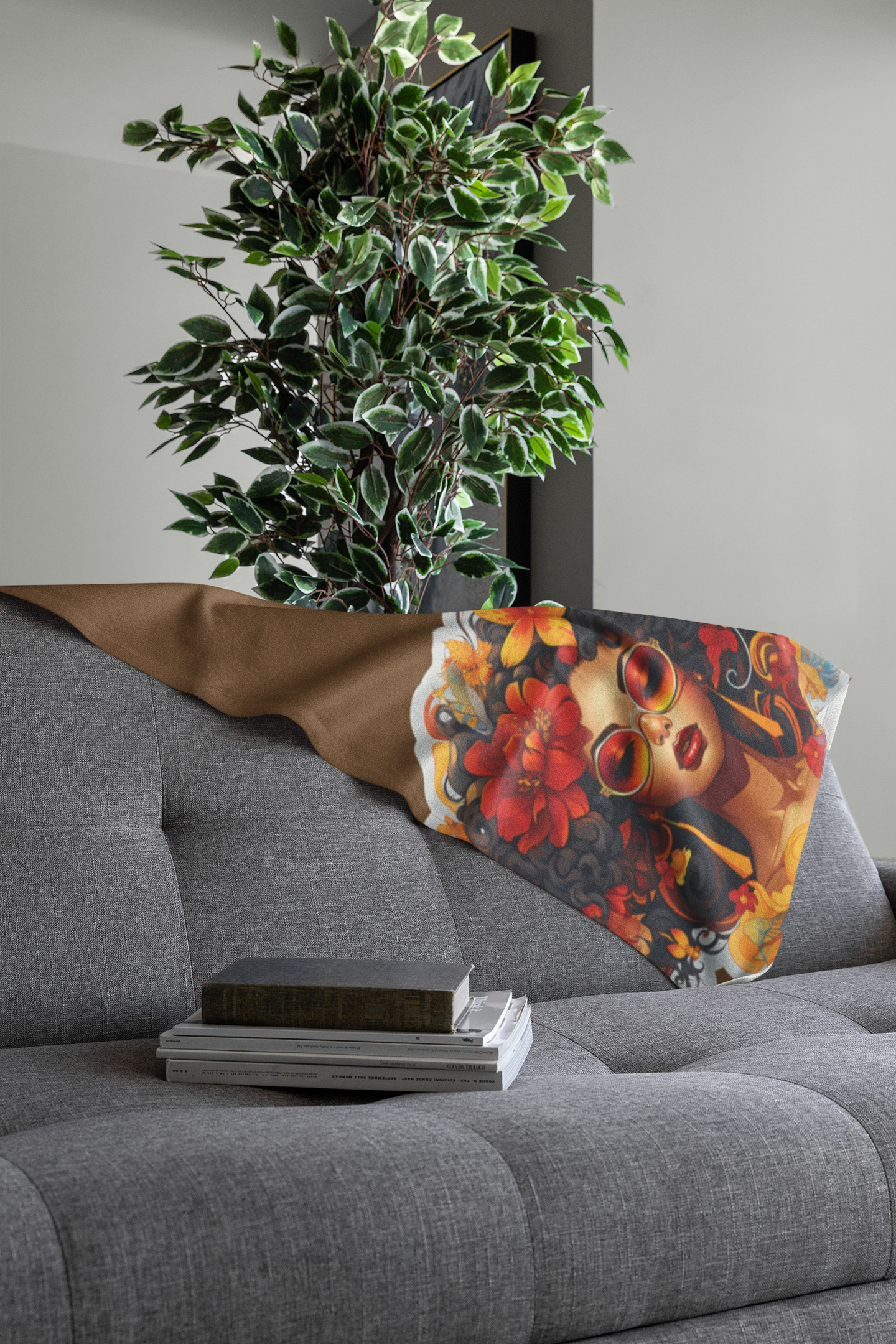 Choose to be Grateful Cozy Plush Throw Blanket