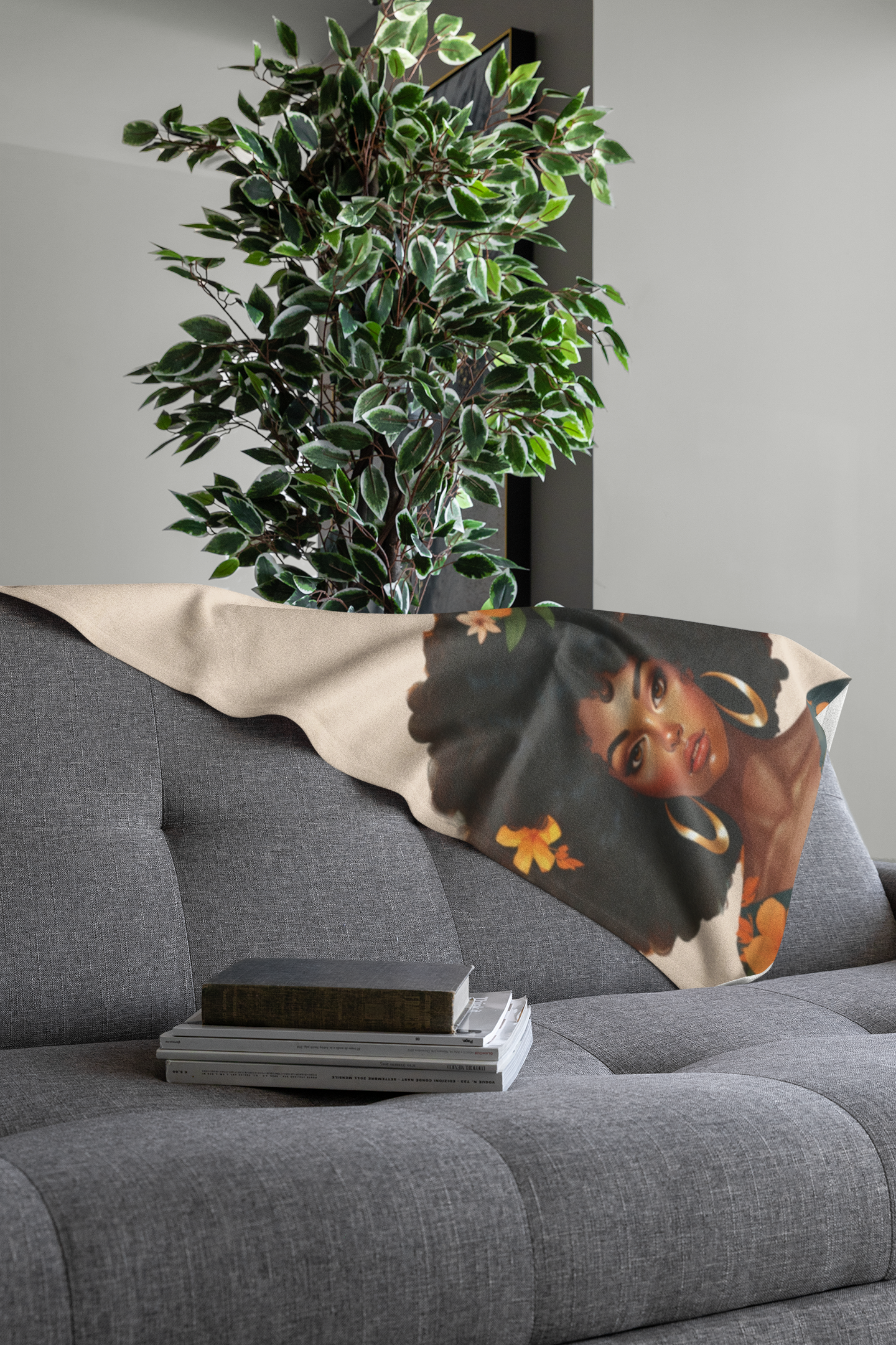 Im Feeling Good Cozy Plush Throw Blanket