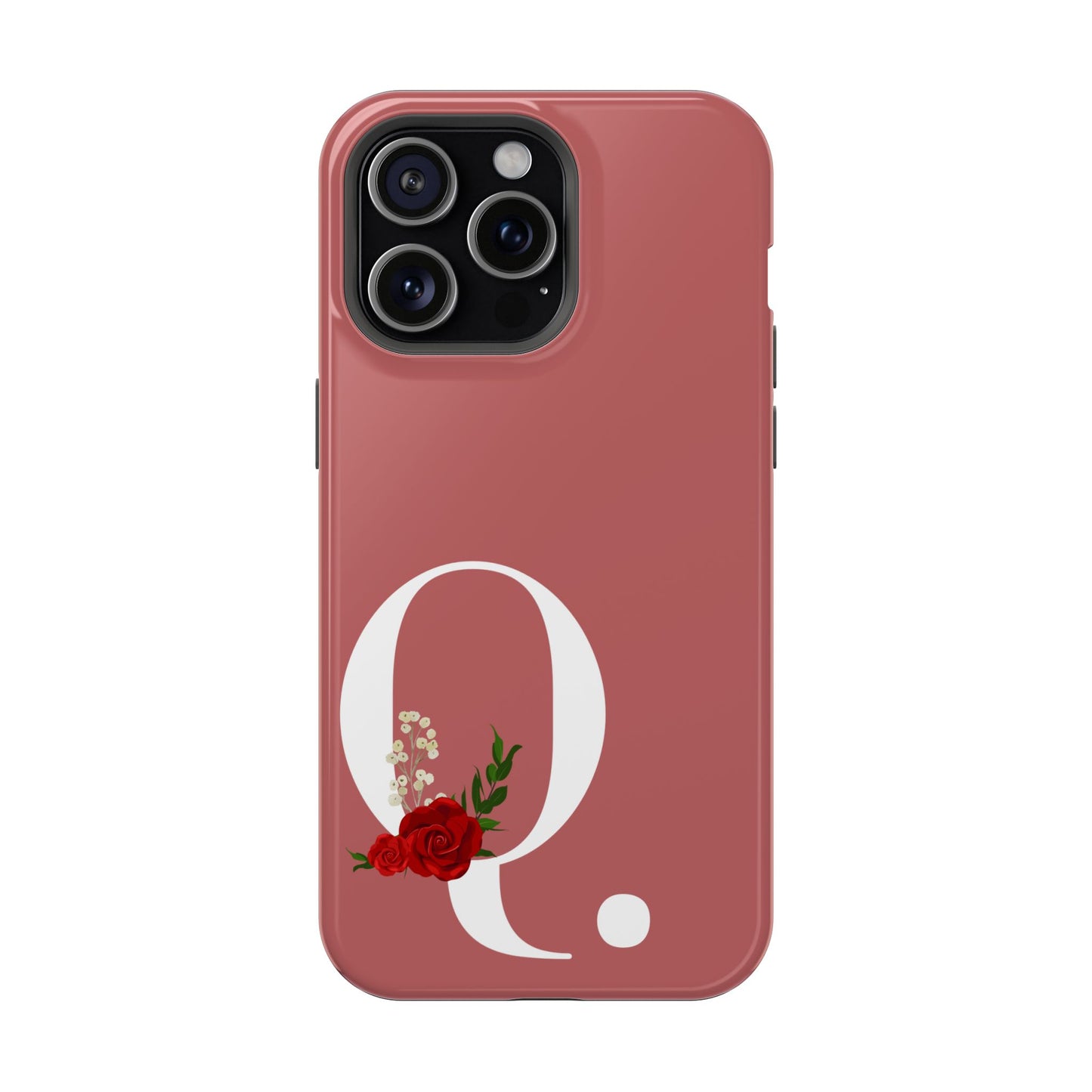 Personalized Letter Q MagSafe iPhone® Case