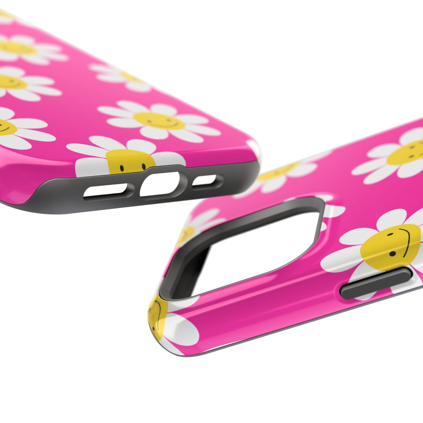 Pink Flowers MagSafe iPhone® Case