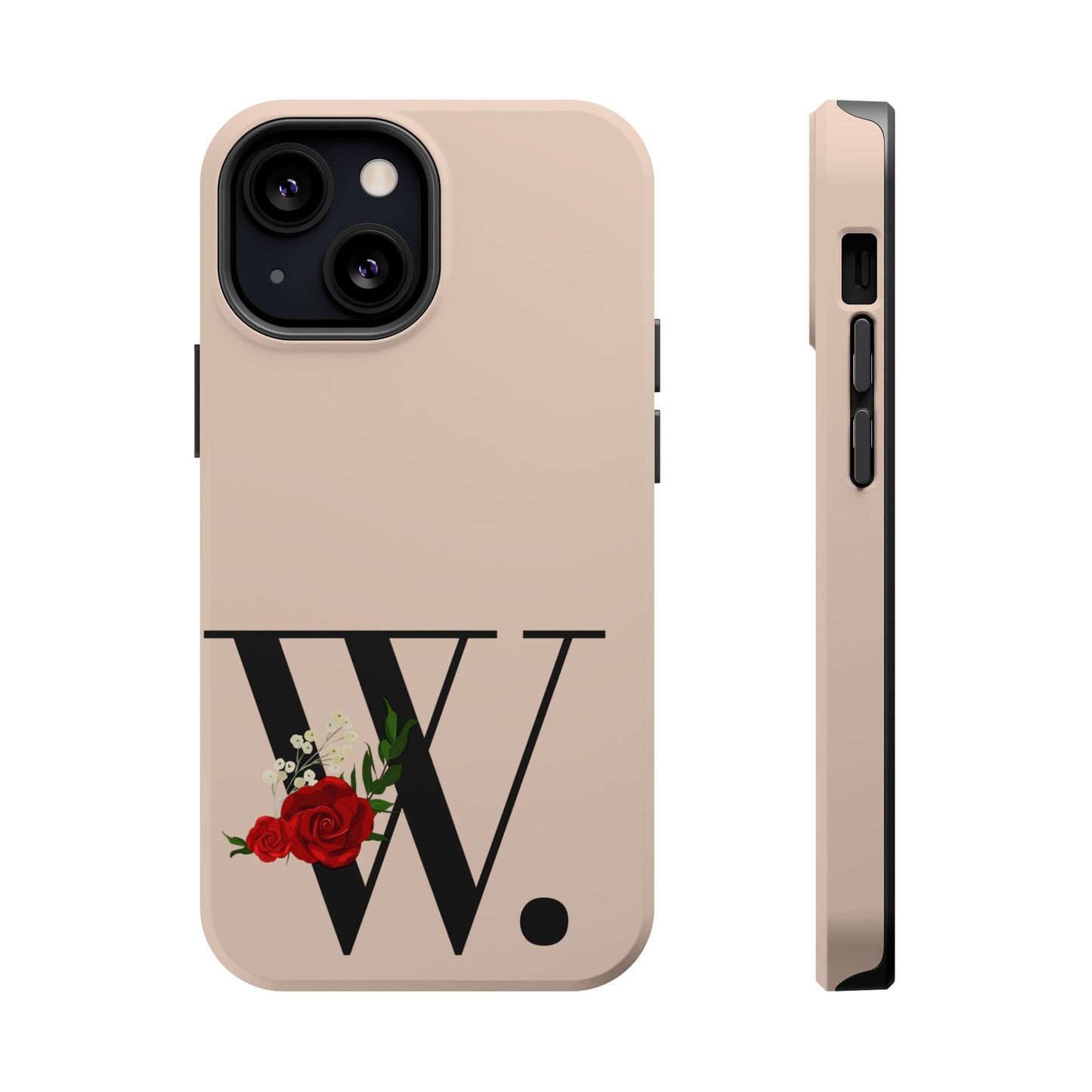 Personalized Letter W MagSafe iPhone® Case