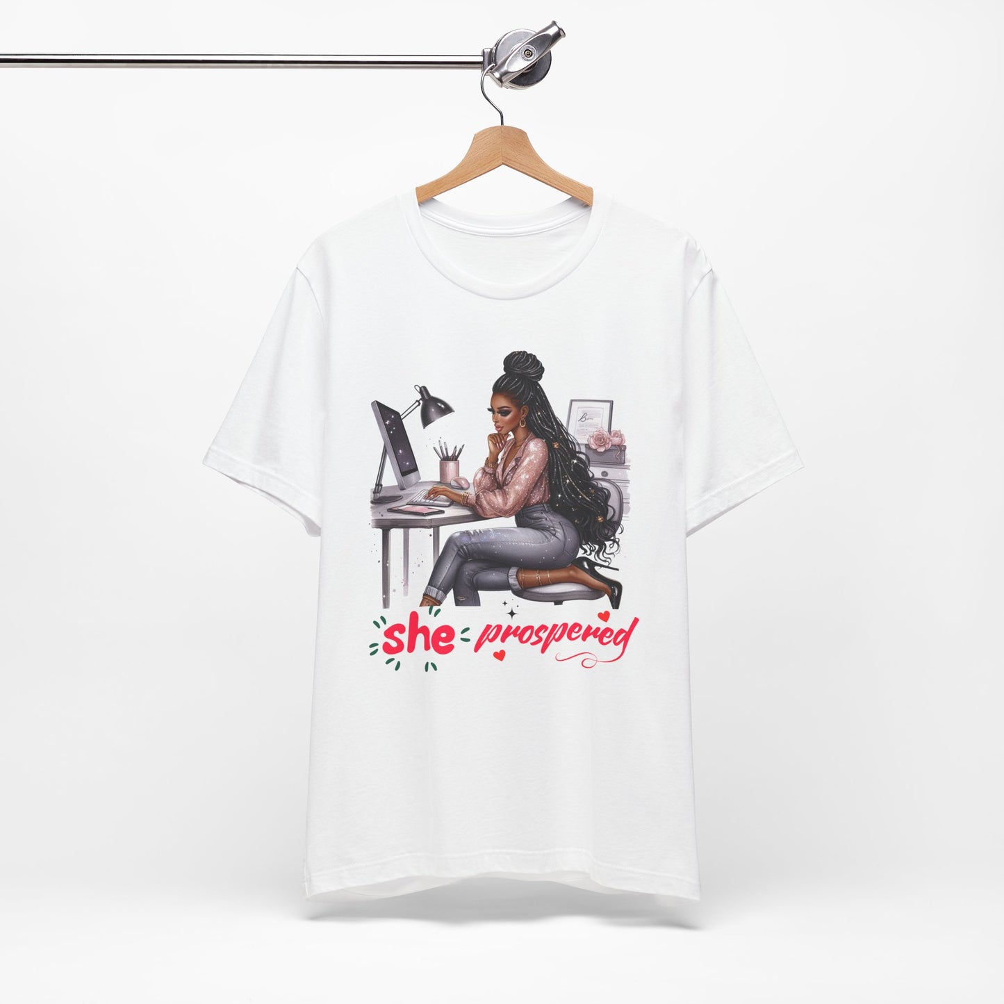 She Prospered Soft Cotton Tee