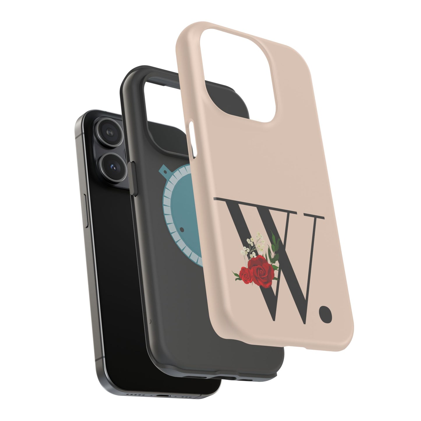 Personalized Letter W MagSafe iPhone® Case