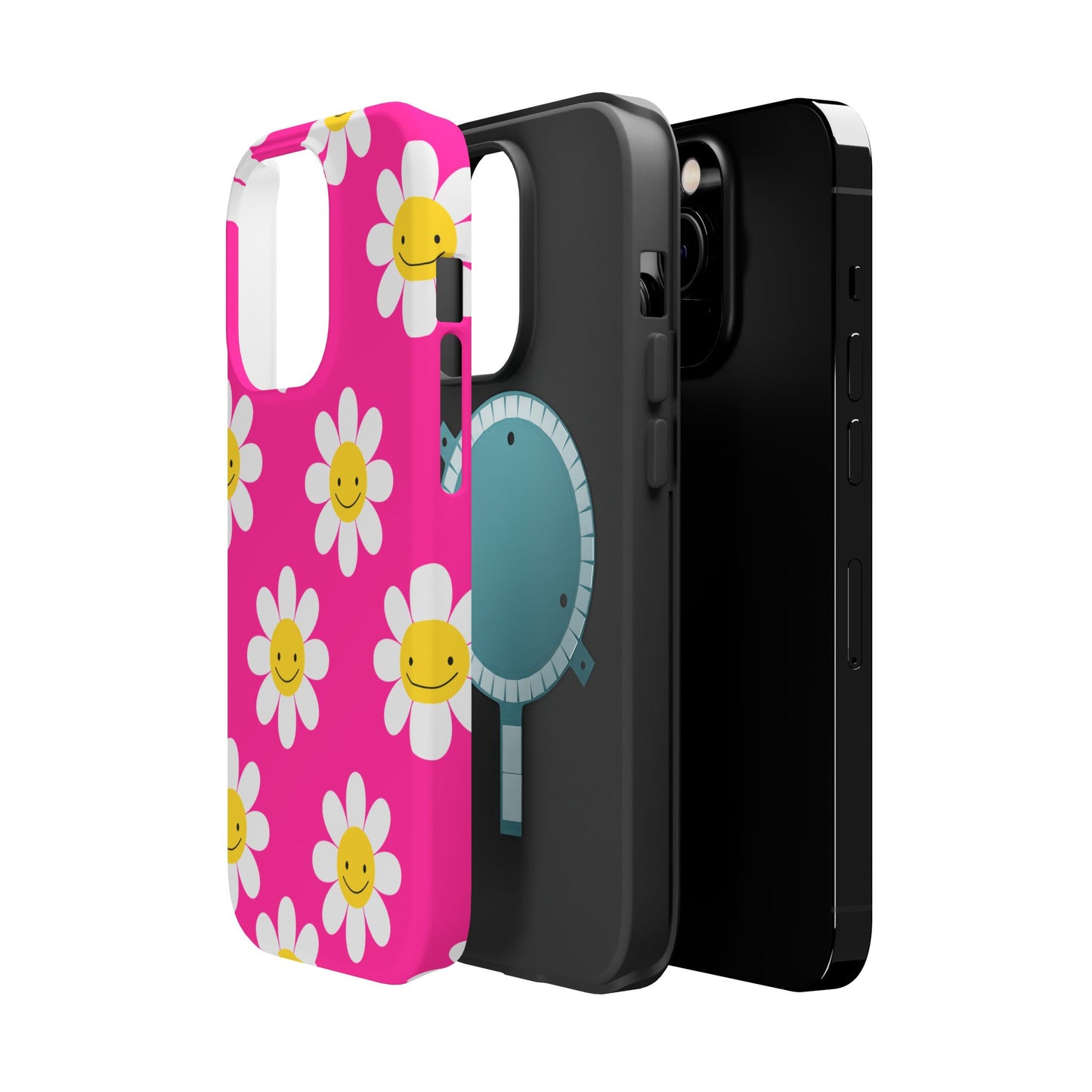 Pink Flowers MagSafe iPhone® Case