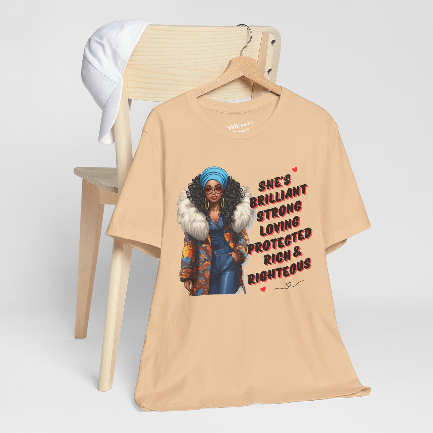 She's Brilliant Soft Cotton Tee