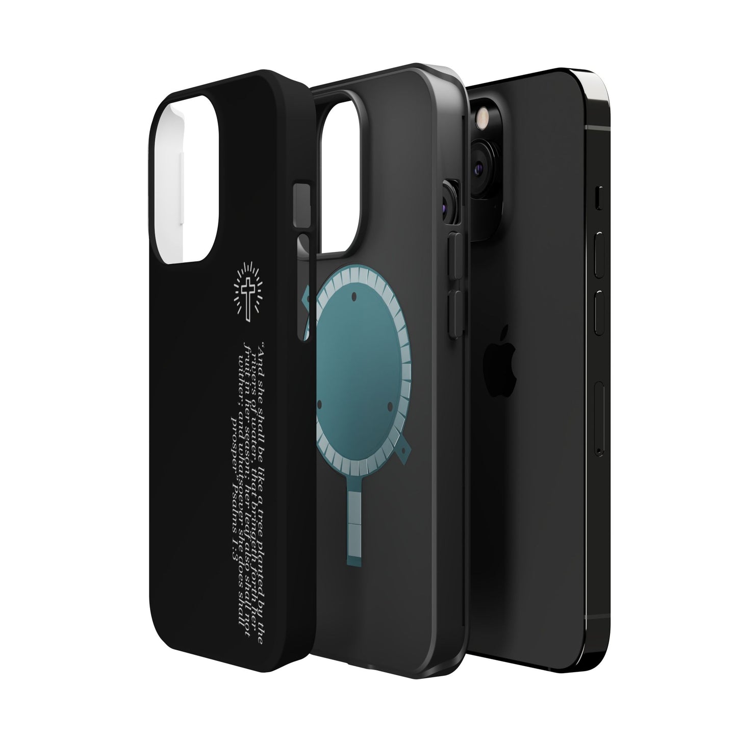 She Shall be Planted MagSafe iPhone® Case Black