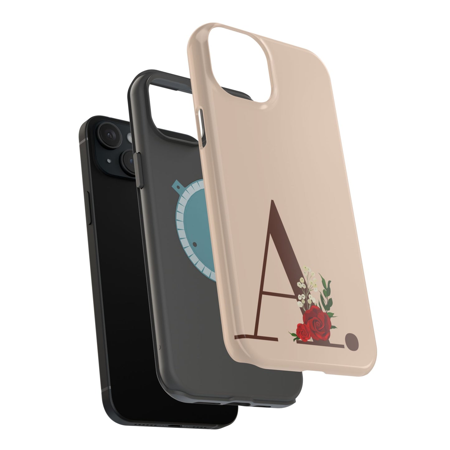 Personalized Letter A MagSafe iPhone® Case