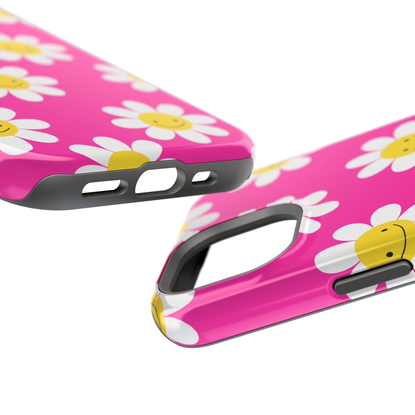 Pink Flowers MagSafe iPhone® Case