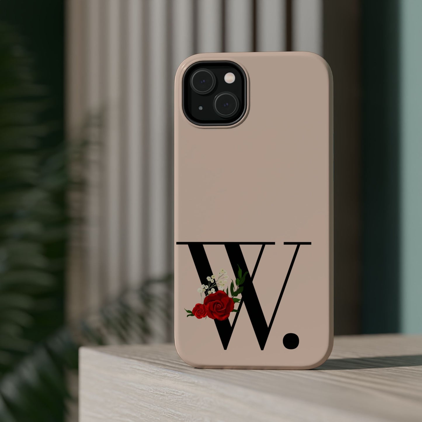 Personalized Letter W MagSafe iPhone® Case