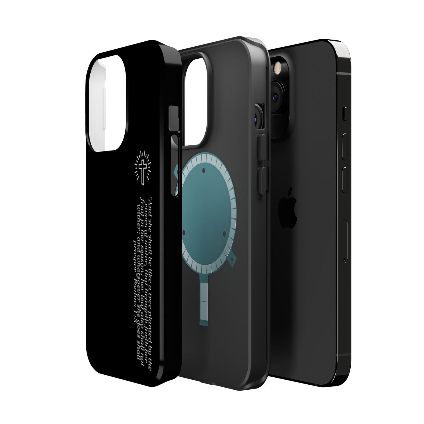 She Shall be Planted MagSafe iPhone® Case Black