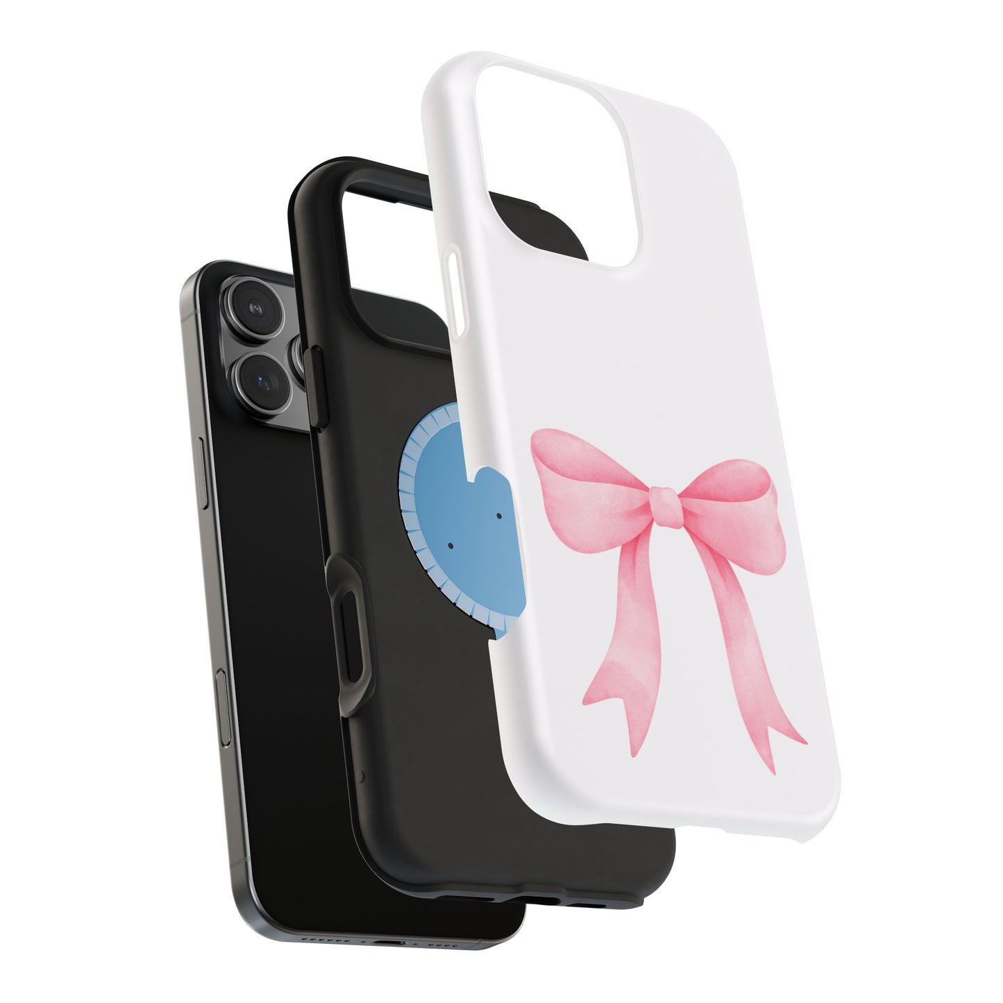 Pink Bow MagSafe iPhone® Case