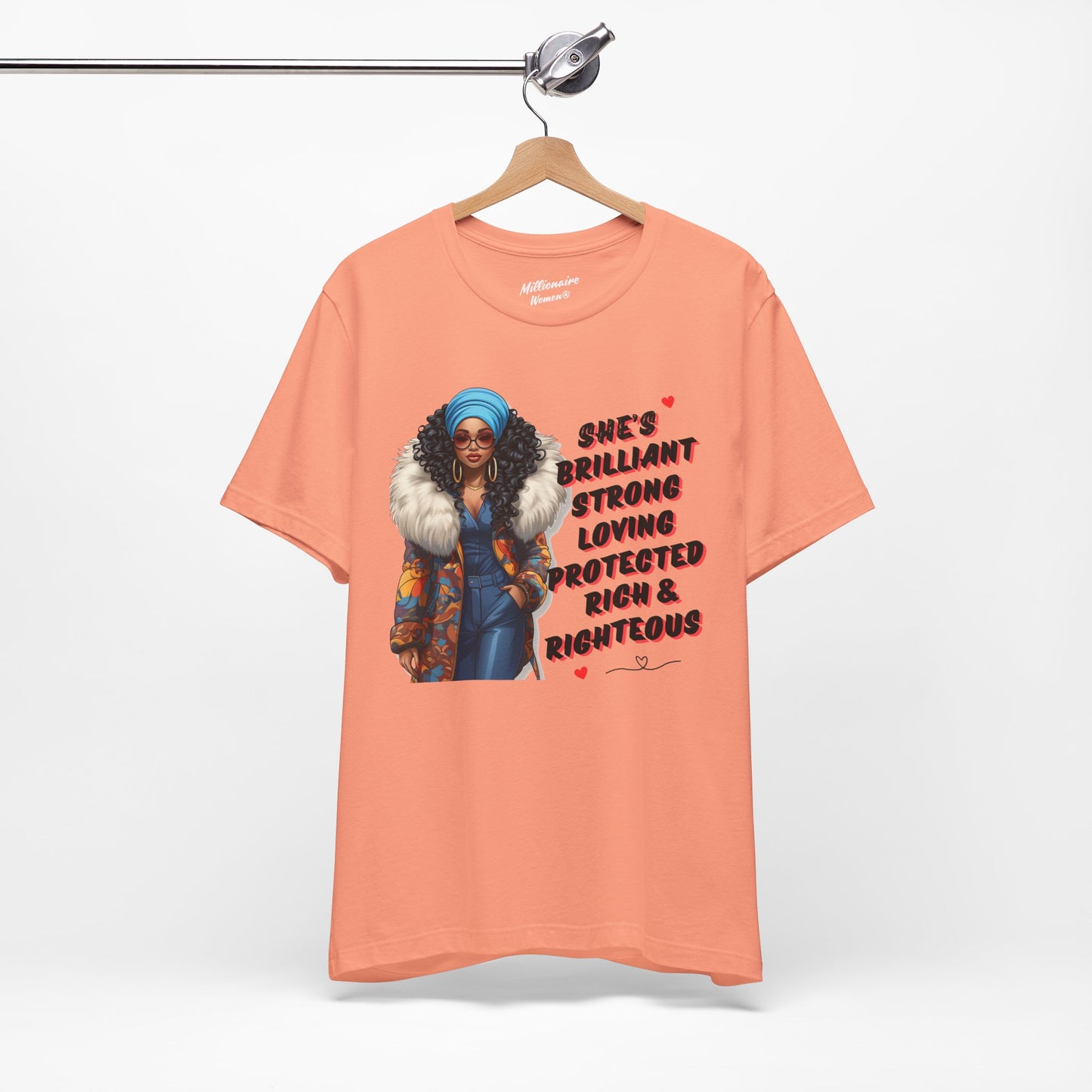 She's Brilliant Soft Cotton Tee