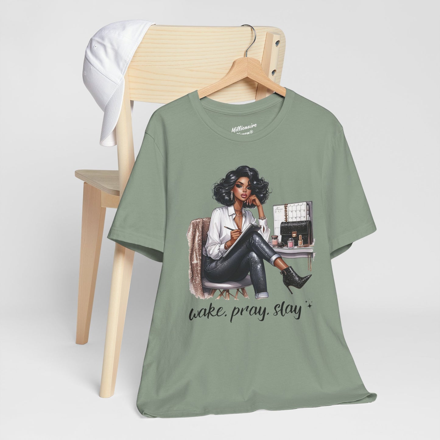 Wake Pray Slay Soft Cotton Tee
