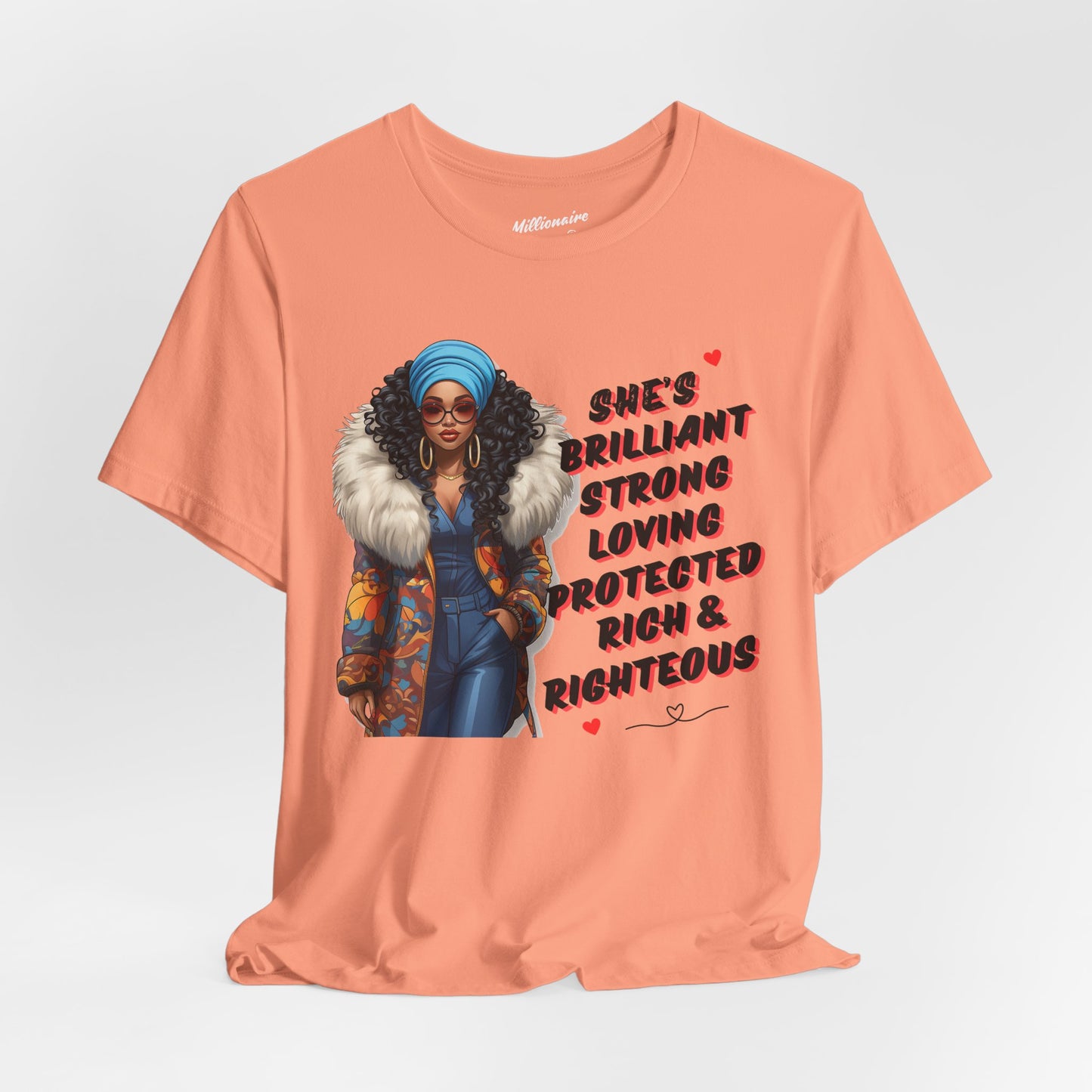 She's Brilliant Soft Cotton Tee