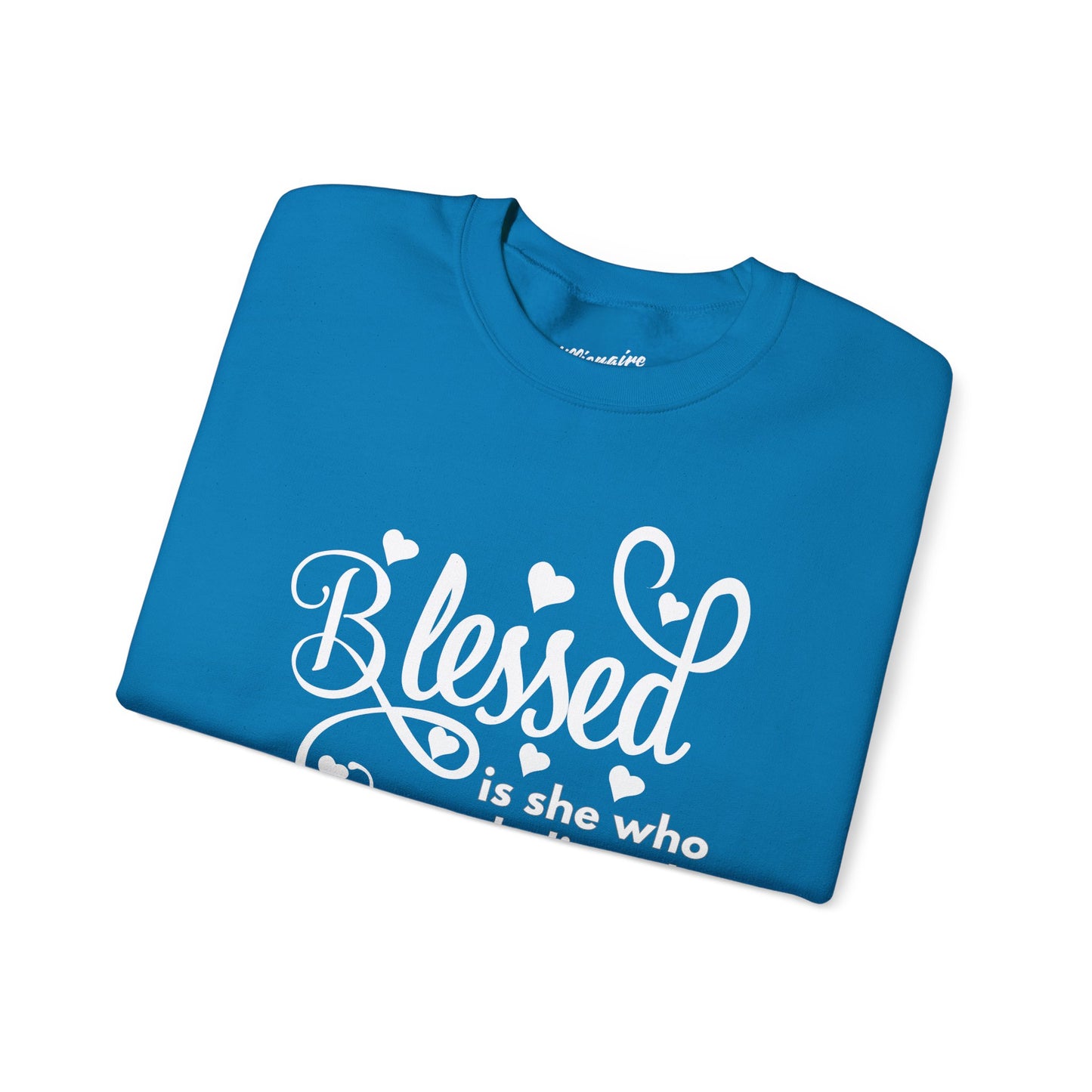 Blessed is She Unisex Crewneck Sweatshirt