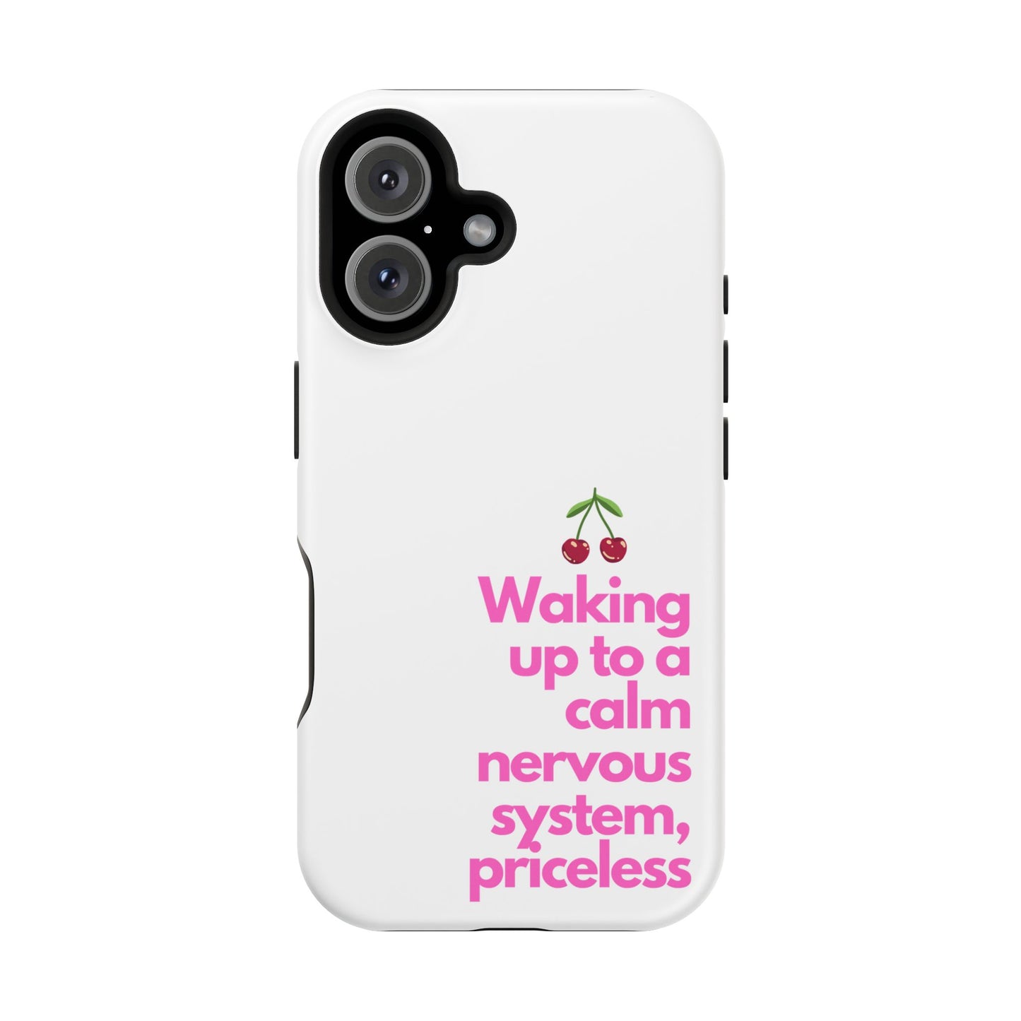Stay Calm MagSafe iPhone® Case White