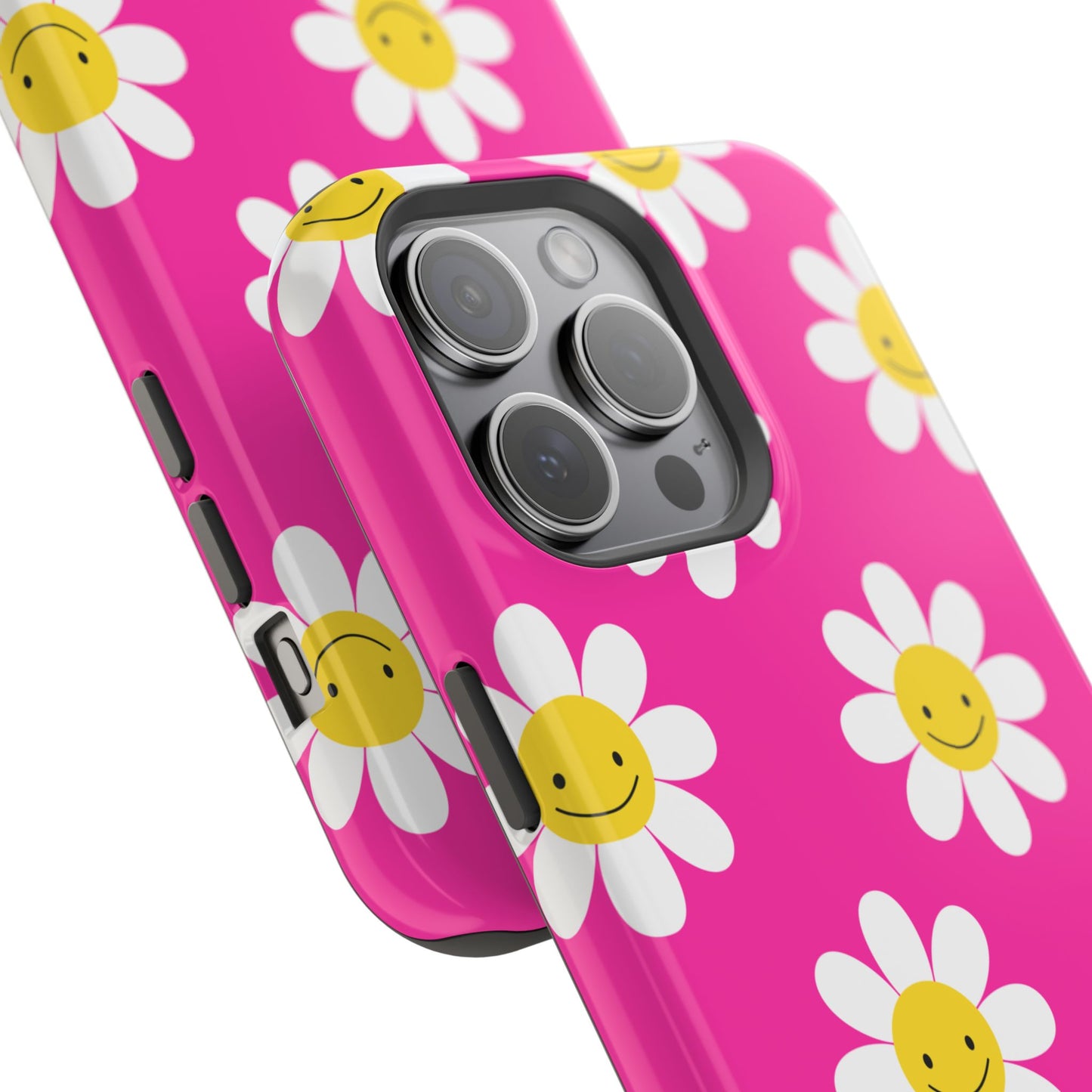 Pink Flowers MagSafe iPhone® Case