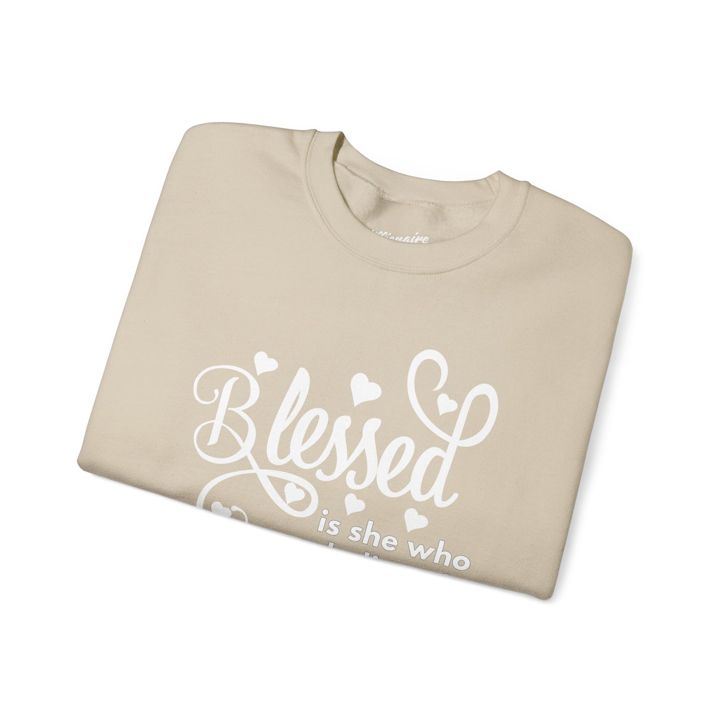 Blessed is She Unisex Crewneck Sweatshirt