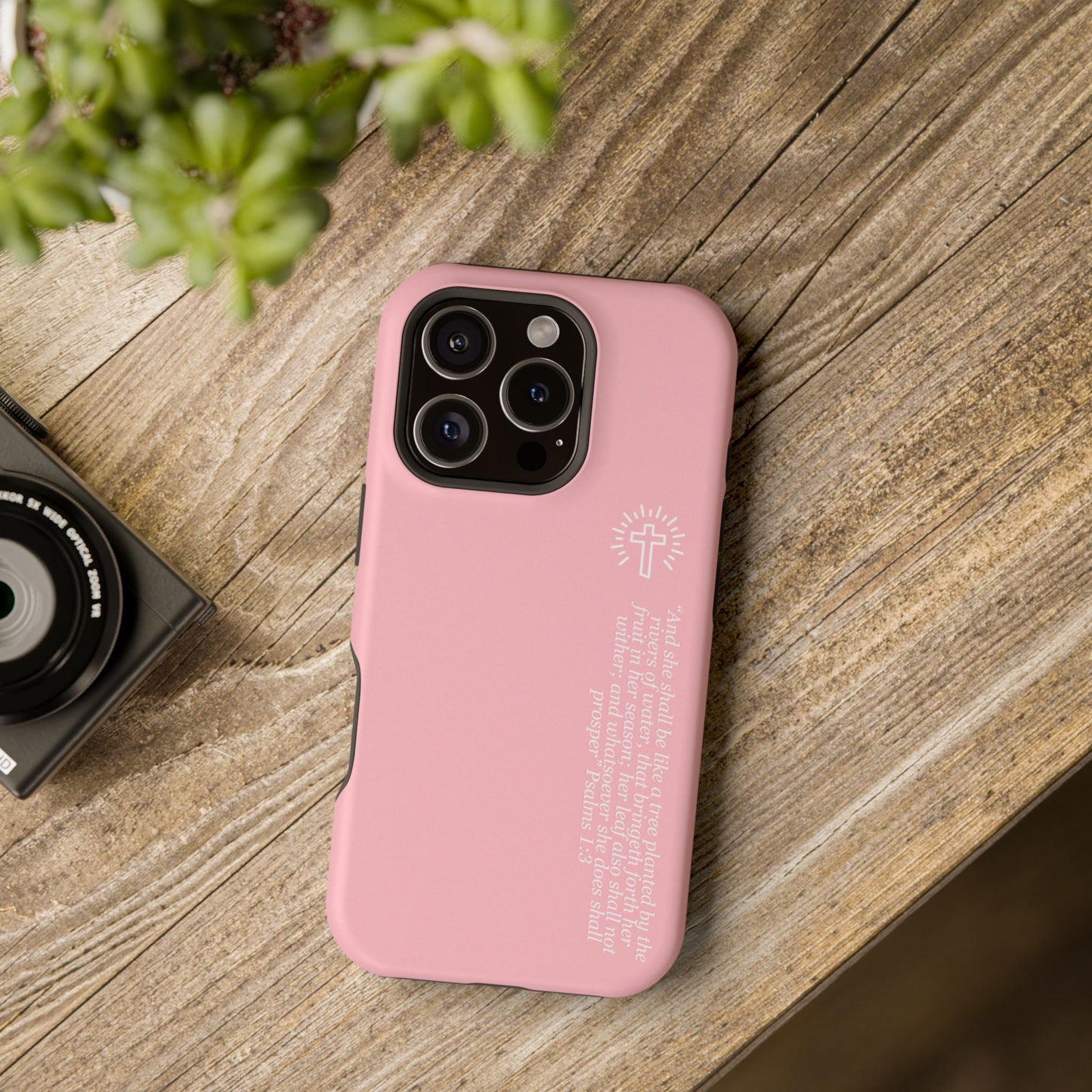 She Shall be Planted MagSafe iPhone® Case Pink