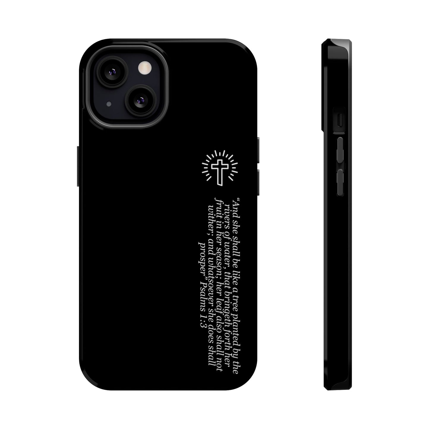 She Shall be Planted MagSafe iPhone® Case Black