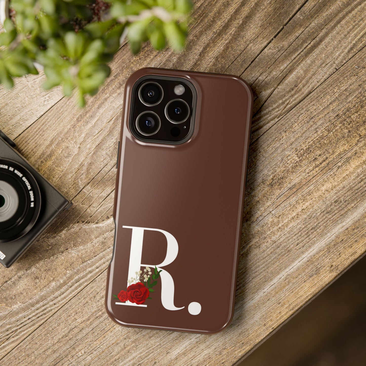 Personalized Letter R MagSafe iPhone® Case