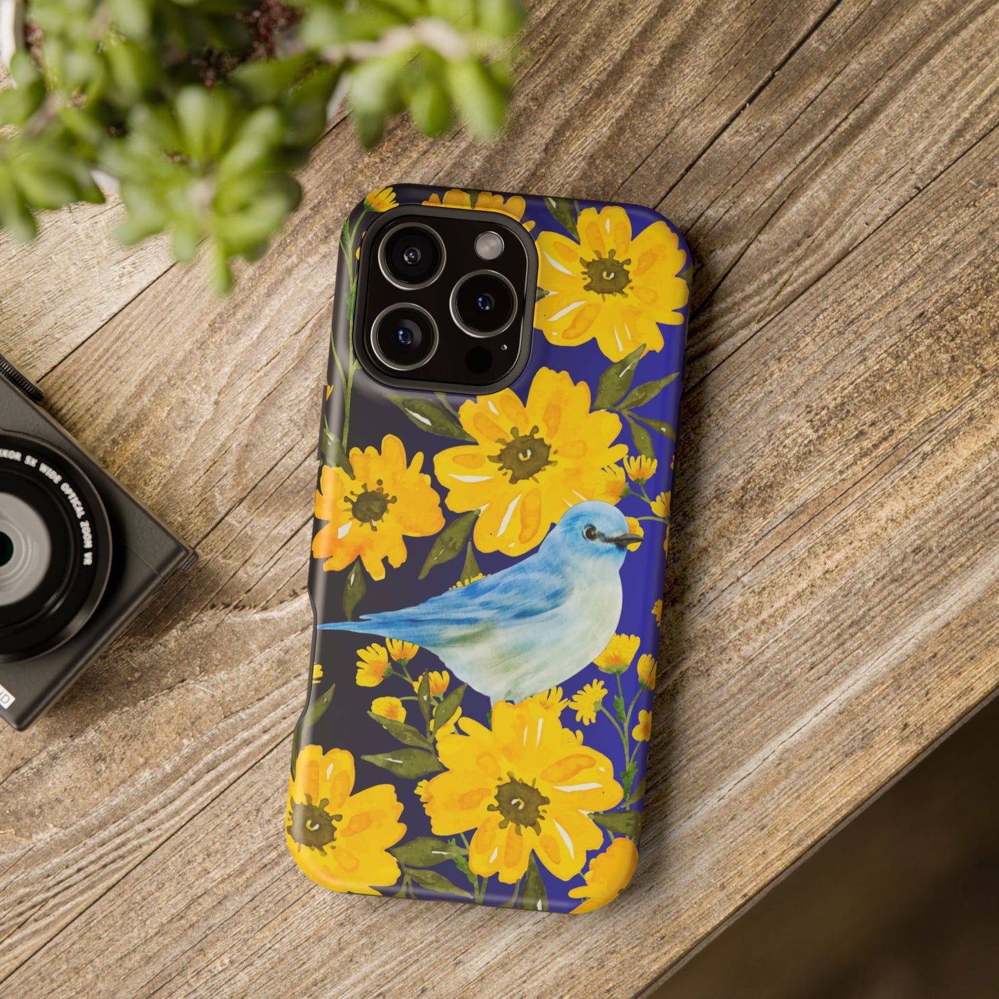Yellow Flowers MagSafe iPhone® Case