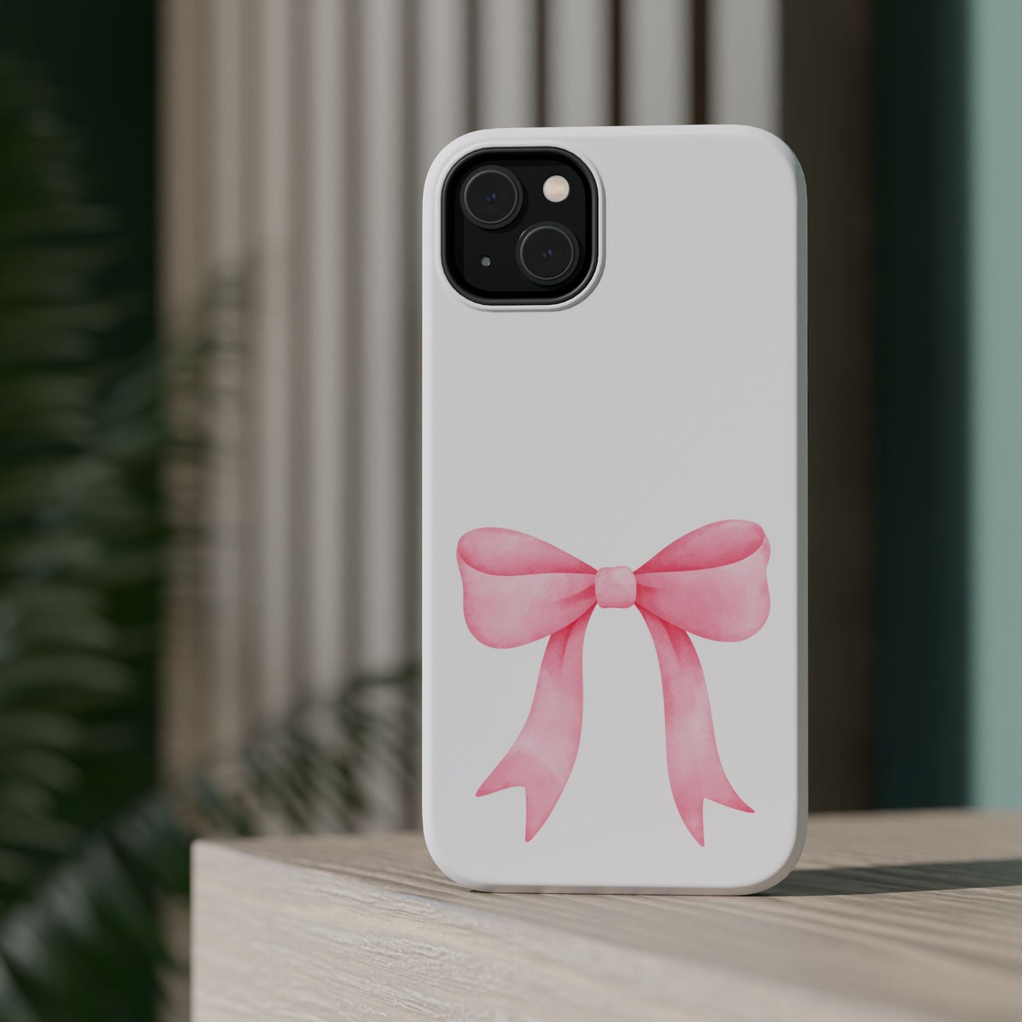 Pink Bow MagSafe iPhone® Case