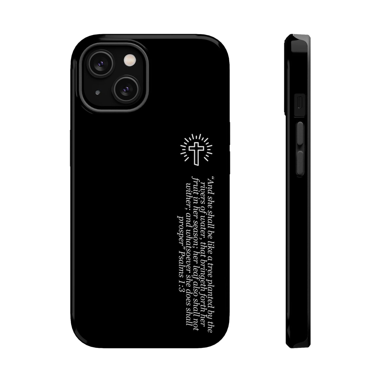 She Shall be Planted MagSafe iPhone® Case Black