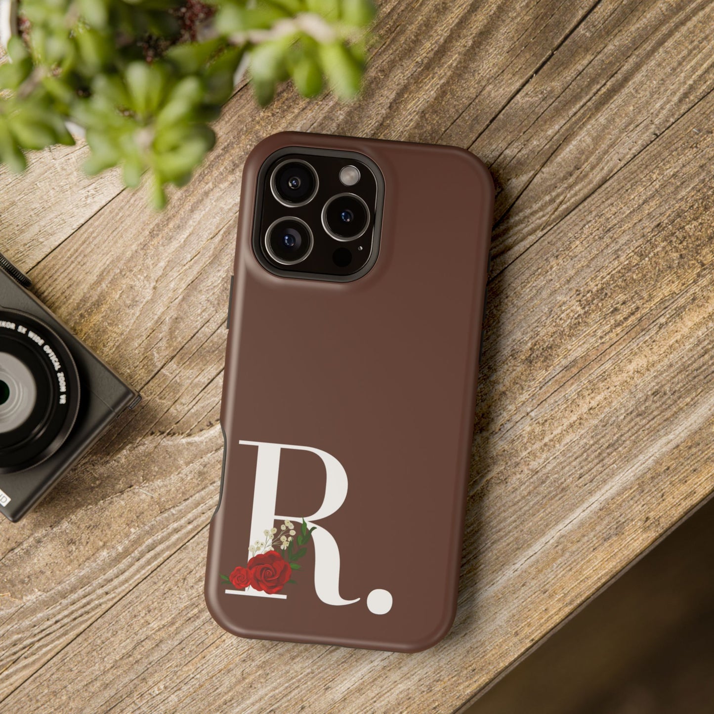 Personalized Letter R MagSafe iPhone® Case