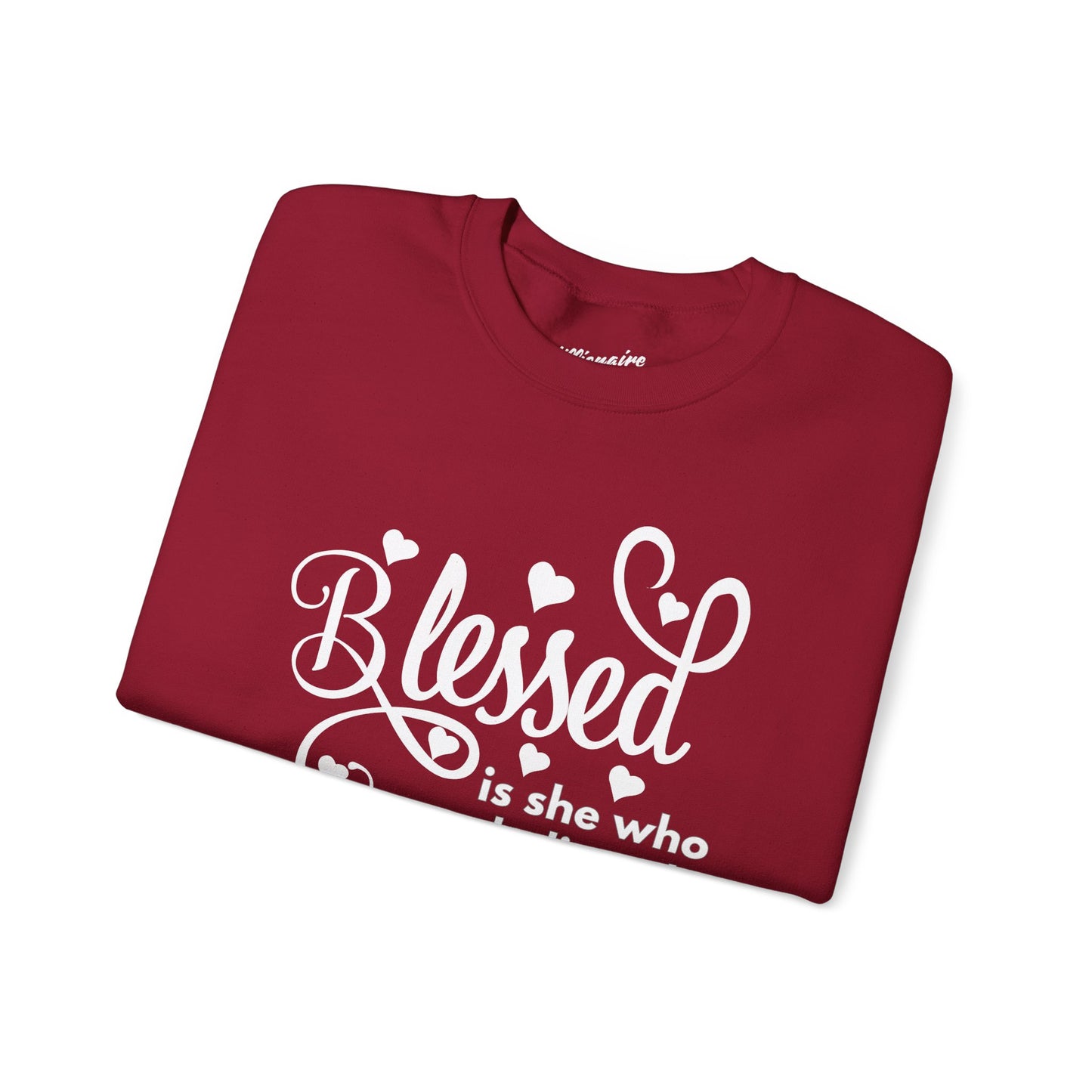 Blessed is She Unisex Crewneck Sweatshirt
