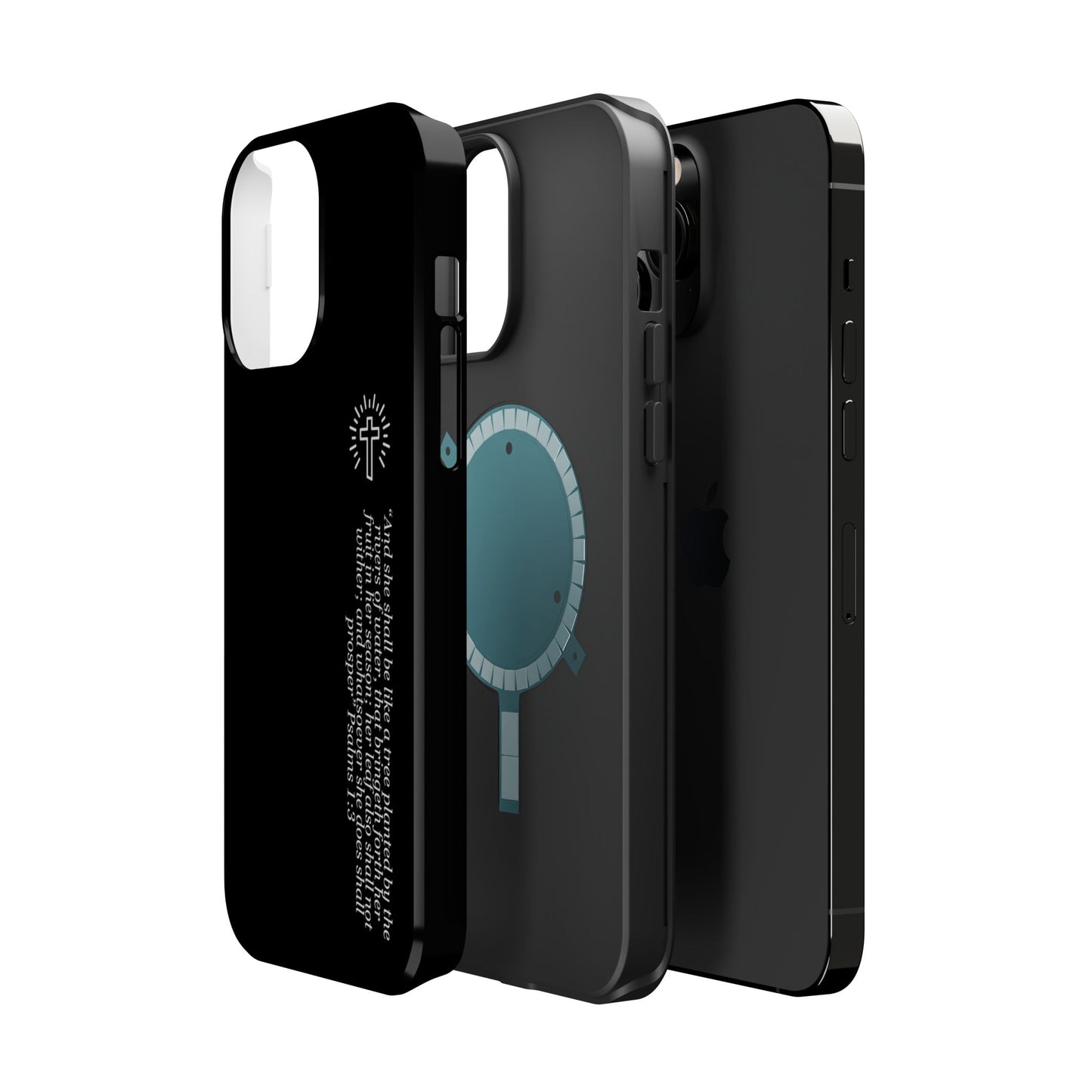 She Shall be Planted MagSafe iPhone® Case Black