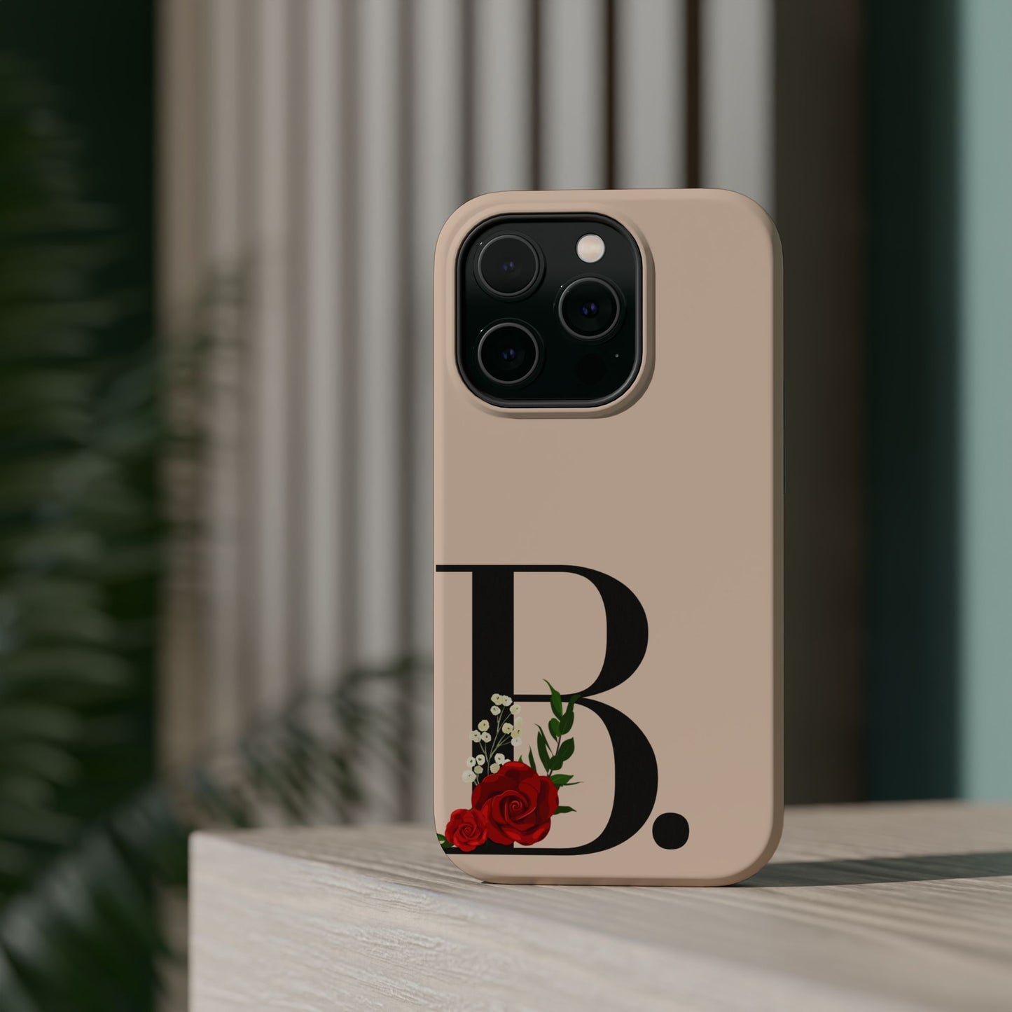 Personalized Letter B MagSafe iPhone® Case