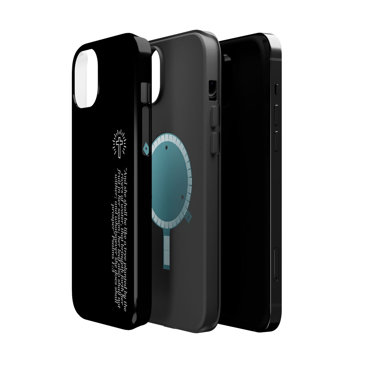 She Shall be Planted MagSafe iPhone® Case Black