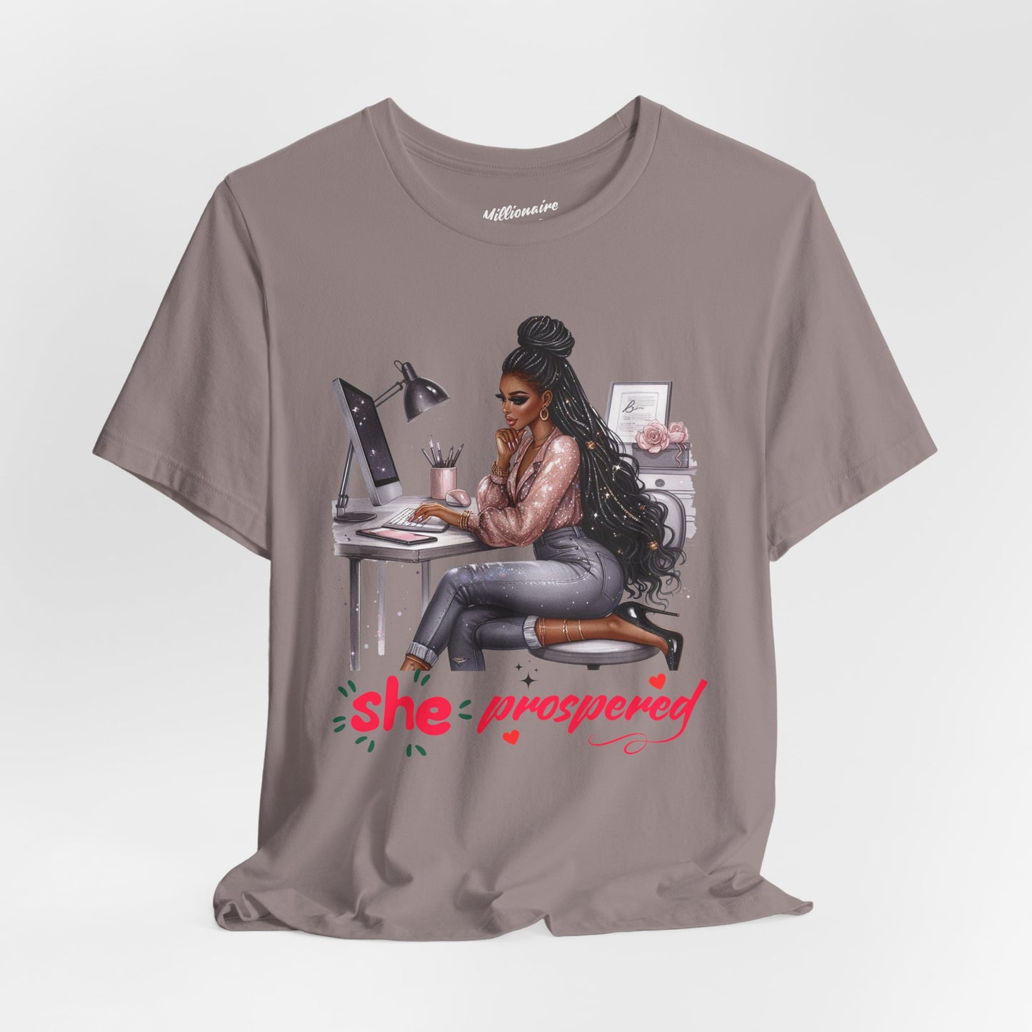 She Prospered Soft Cotton Tee