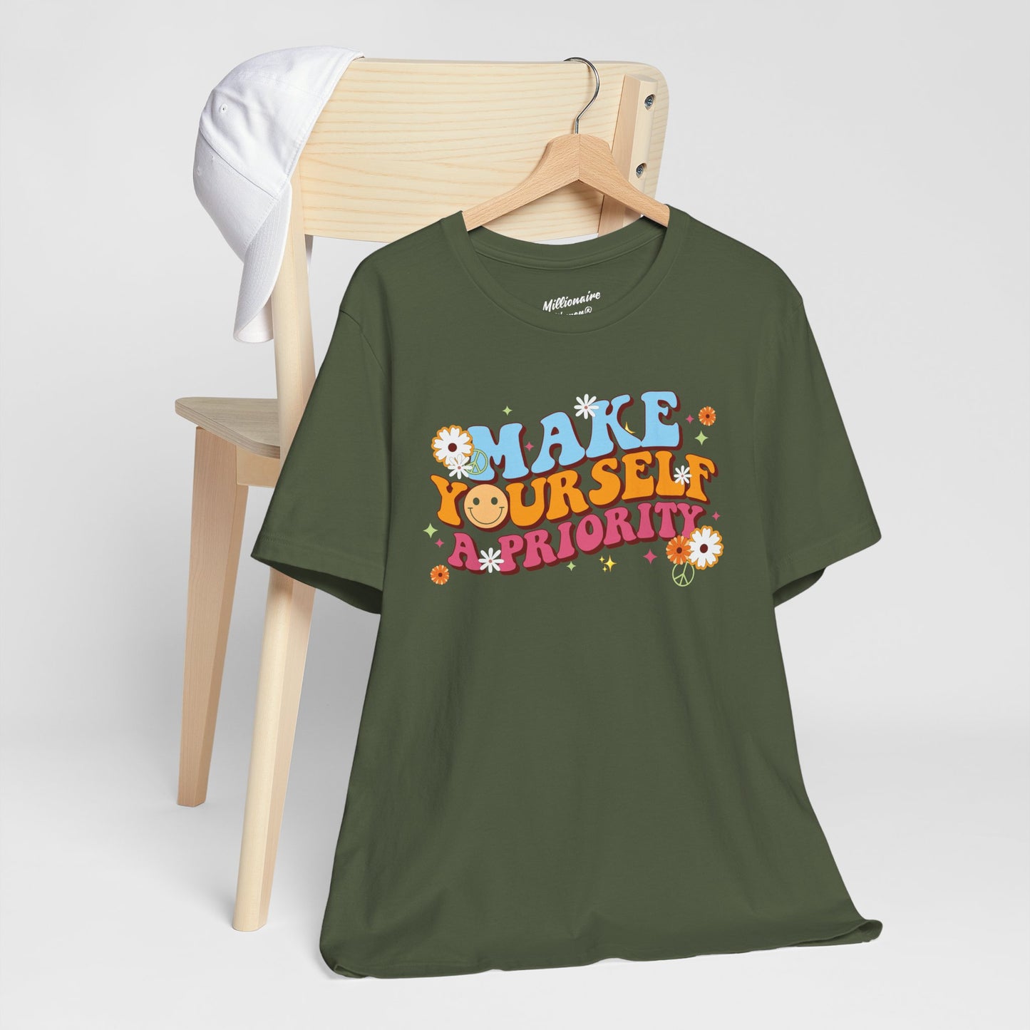 Make Yourself a Priority Soft Cotton Tee