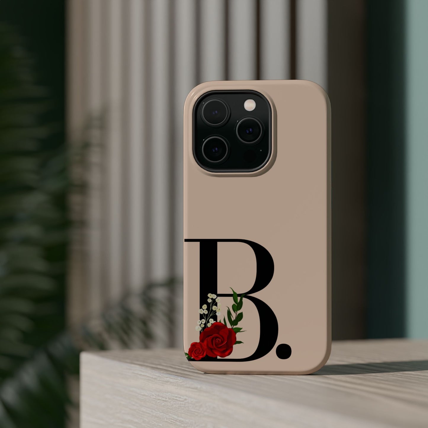 Personalized Letter B MagSafe iPhone® Case